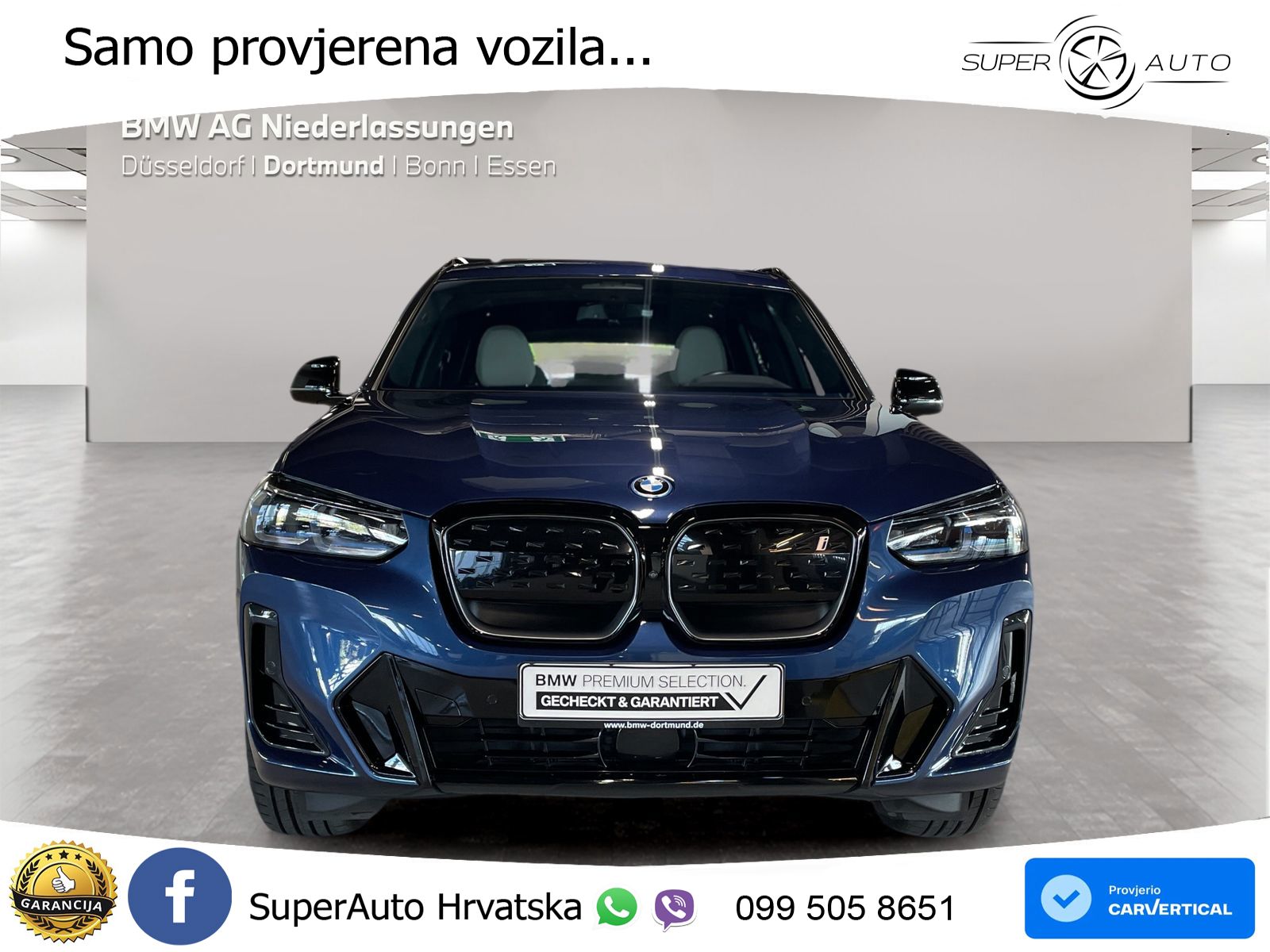 BMW iX3 80 kWh (286 KS) M Sport