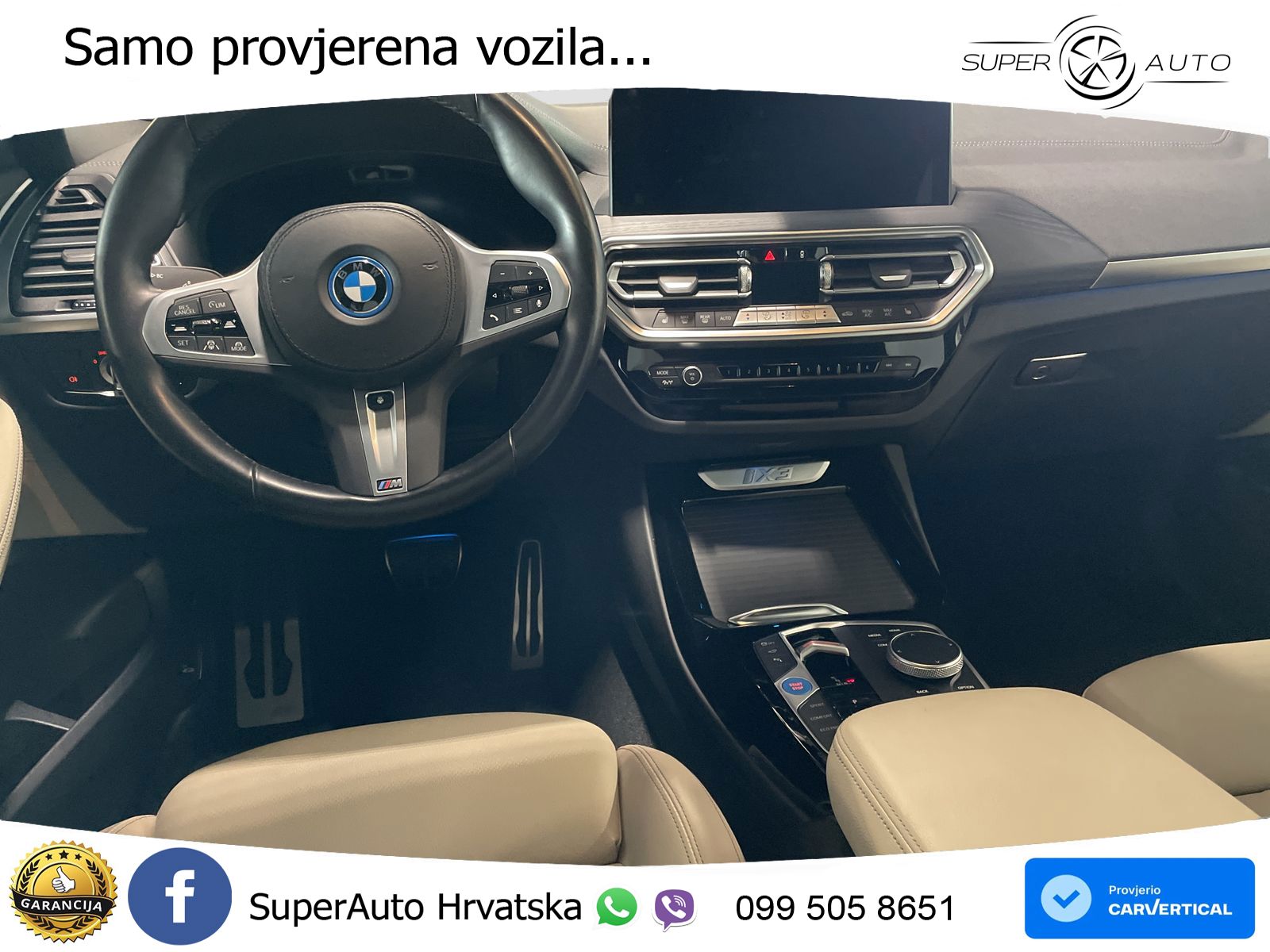 BMW iX3 80 kWh (286 KS) M Sport