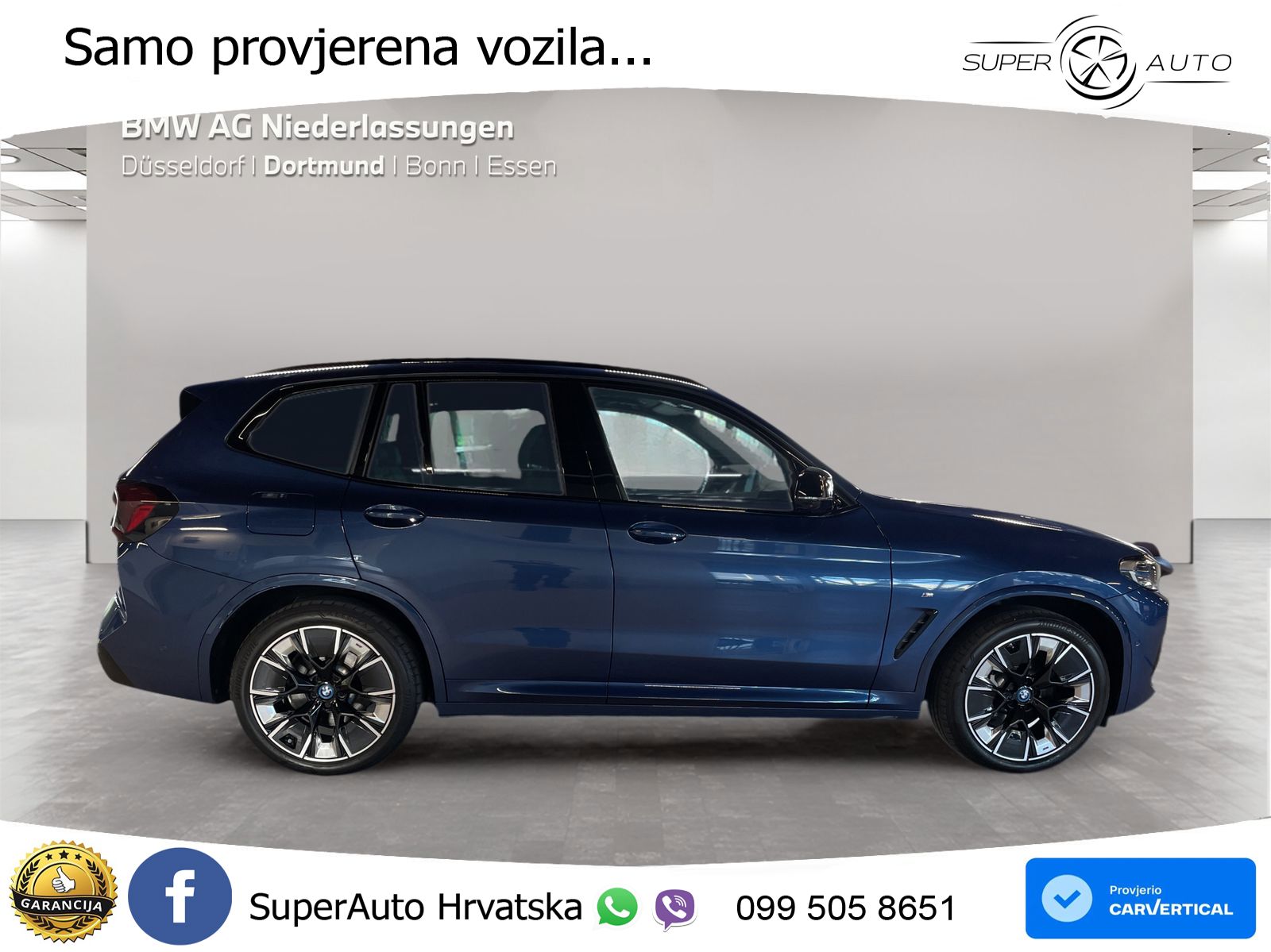 BMW iX3 80 kWh (286 KS) M Sport