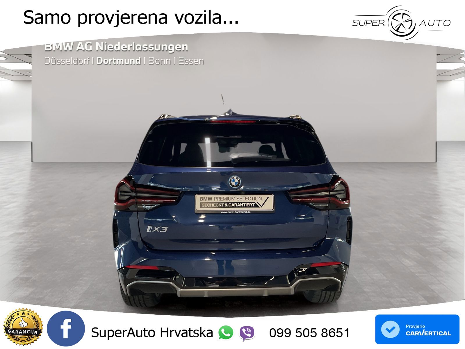 BMW iX3 80 kWh (286 KS) M Sport