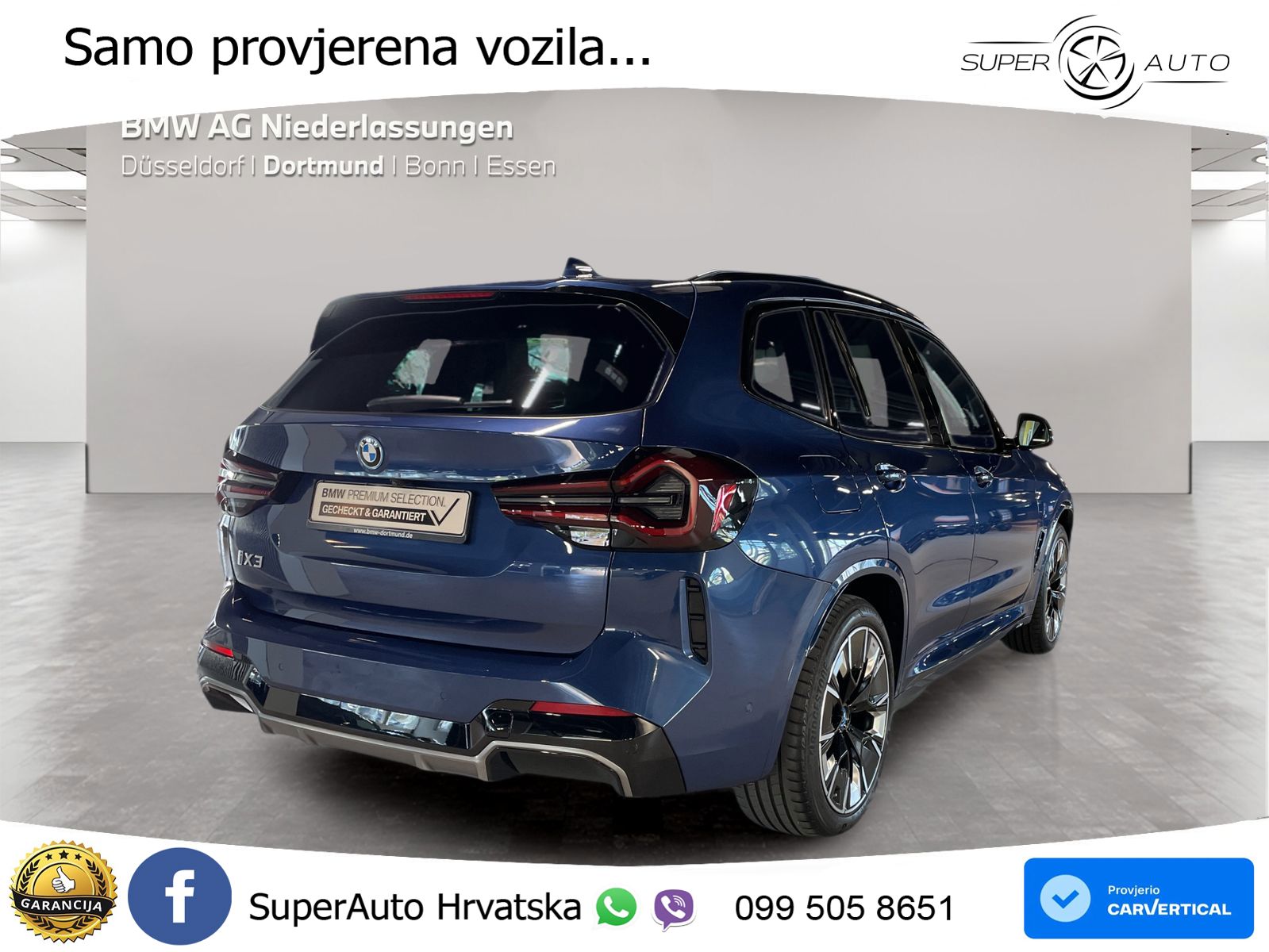 BMW iX3 80 kWh (286 KS) M Sport