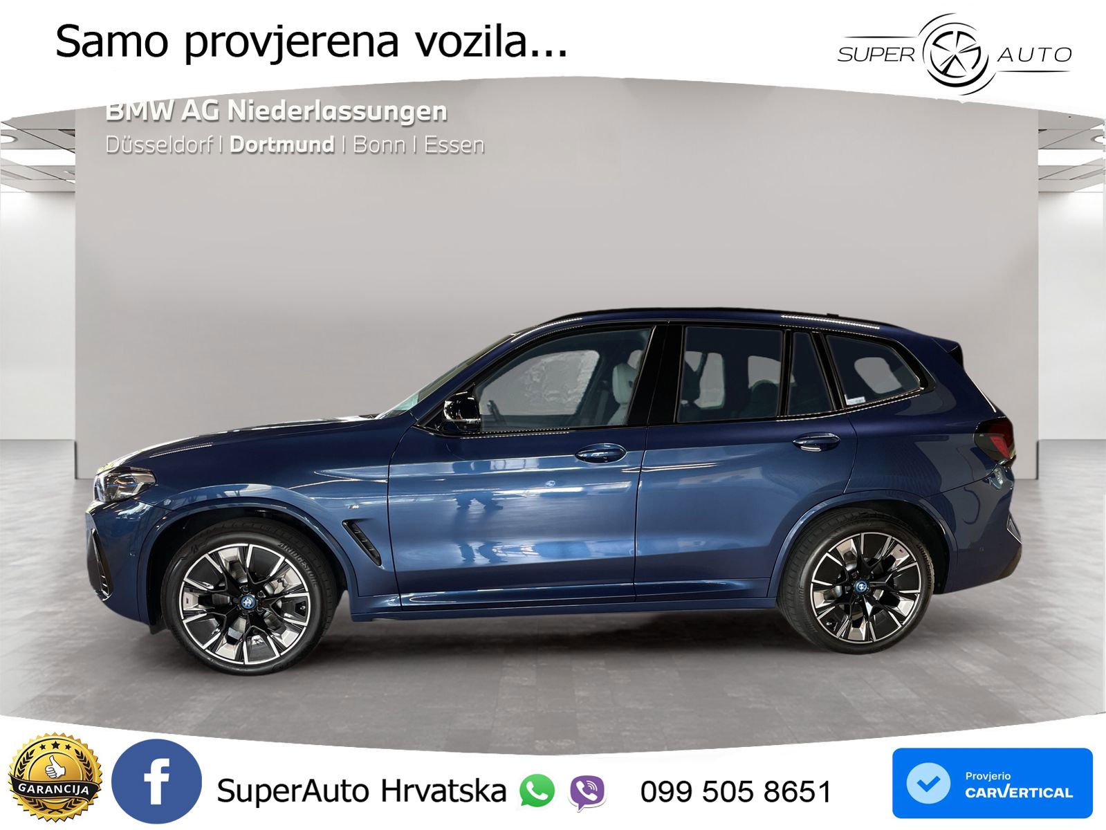 BMW iX3 80 kWh (286 KS) M Sport