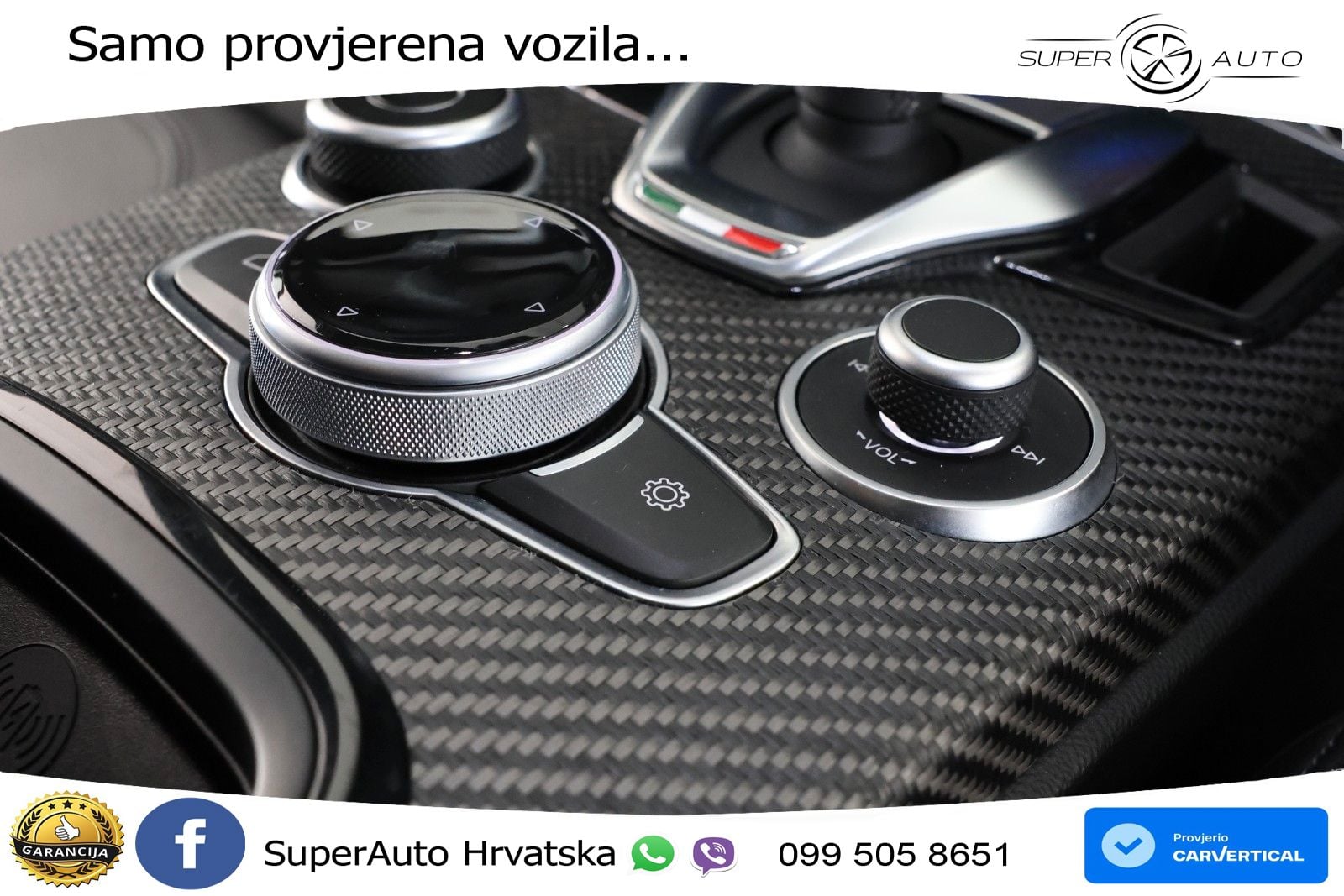 Alfa Romeo Stelvio Quadrifoglio 2.9 V6 Bi-Turbo (520 KS) Q4 Automatic LED+GR SJED+ACC