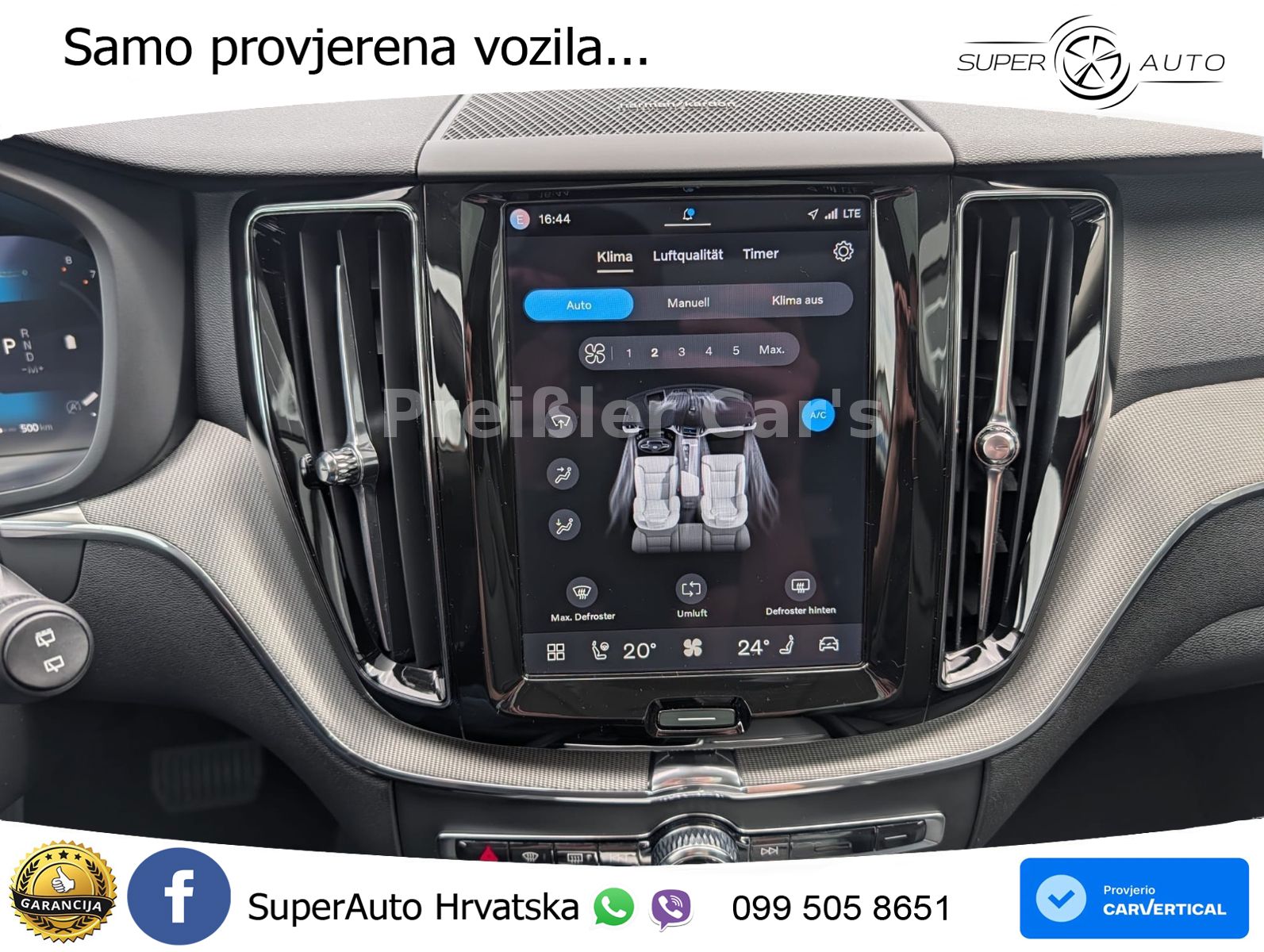 Volvo XC60 B5 Benzin AWD Geartronic ACC+GR SJED+360+PANO