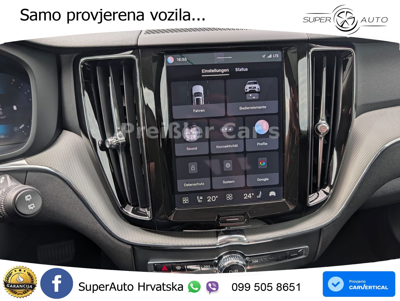 Volvo XC60 B5 Benzin AWD Geartronic ACC+GR SJED+360+PANO