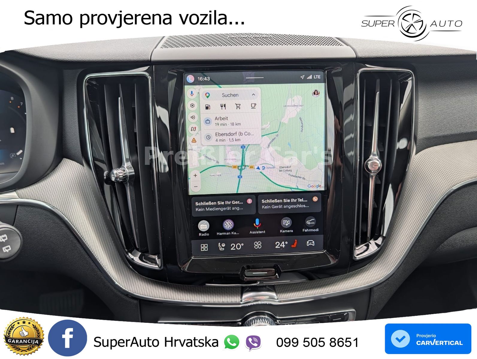 Volvo XC60 B5 Benzin AWD Geartronic ACC+GR SJED+360+PANO