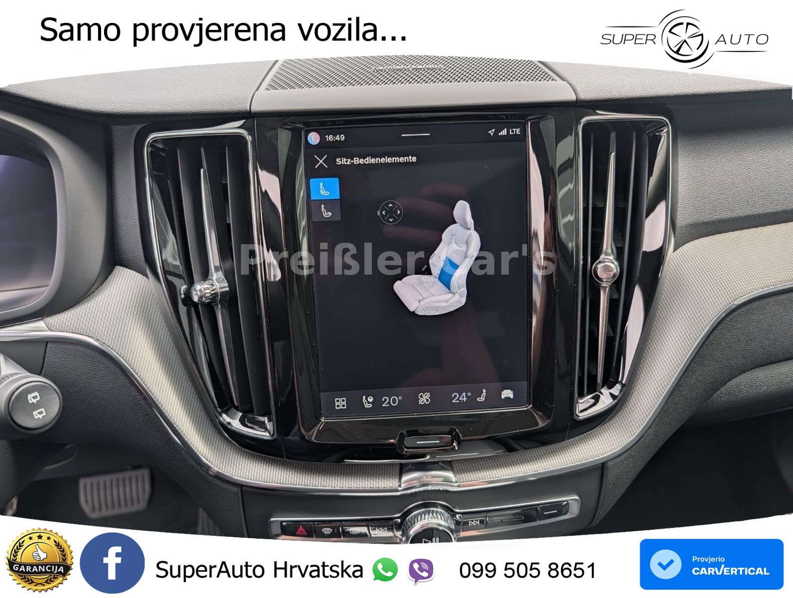 Volvo XC60 B5 Benzin AWD Geartronic ACC+GR SJED+360+PANO