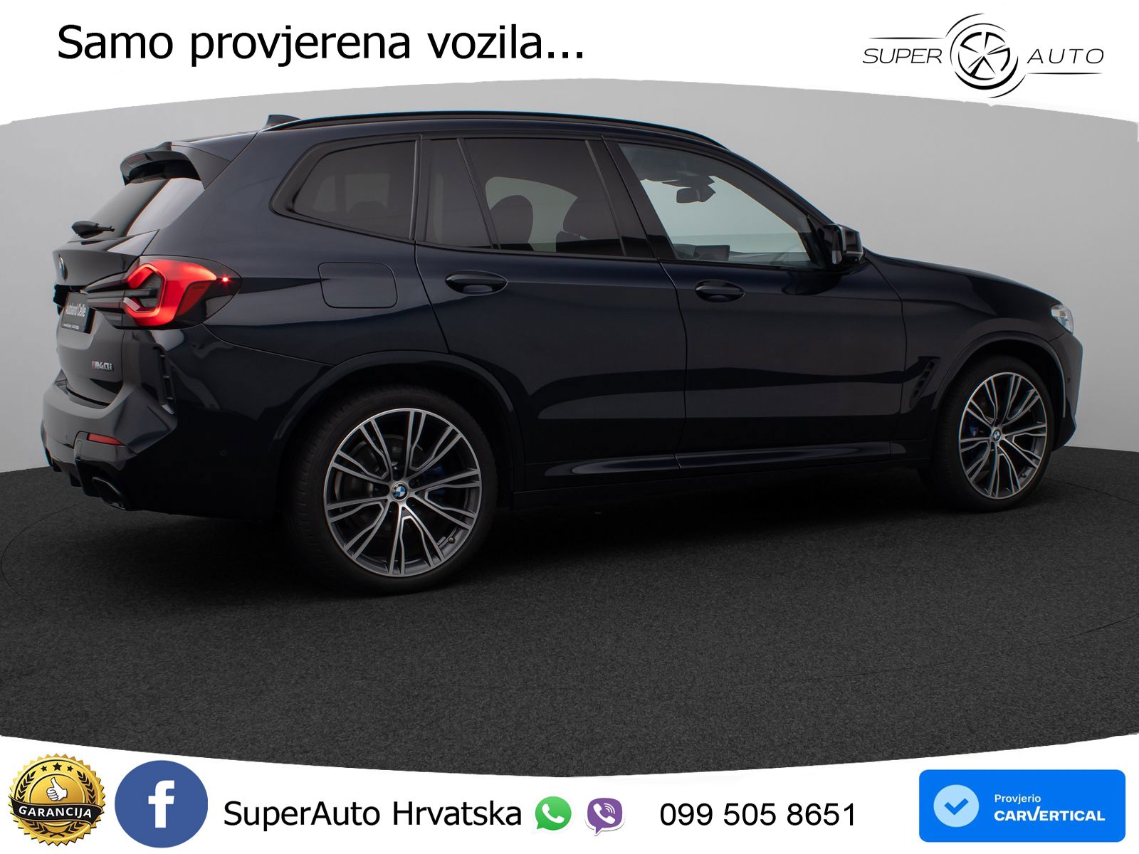 BMW X3 M40i xDrive Steptronic LED+GR SJED+ACC