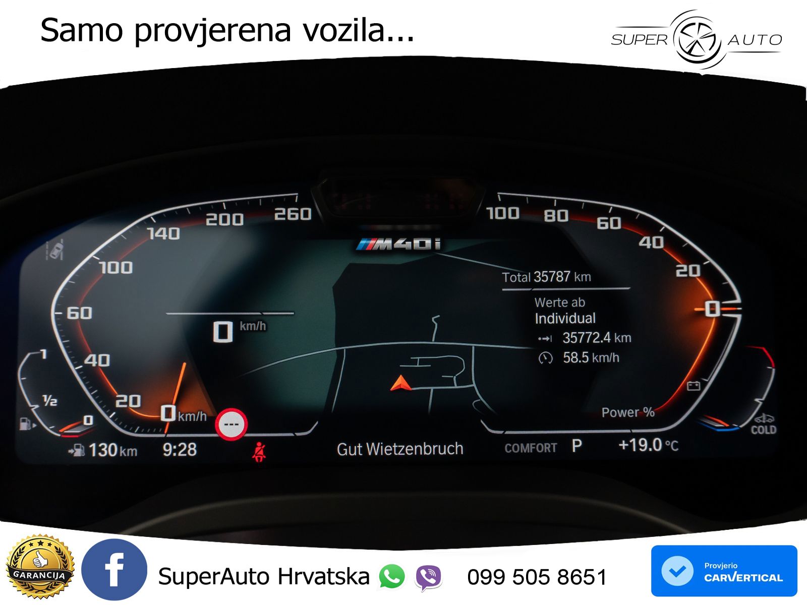 BMW X3 M40i xDrive Steptronic LED+GR SJED+ACC