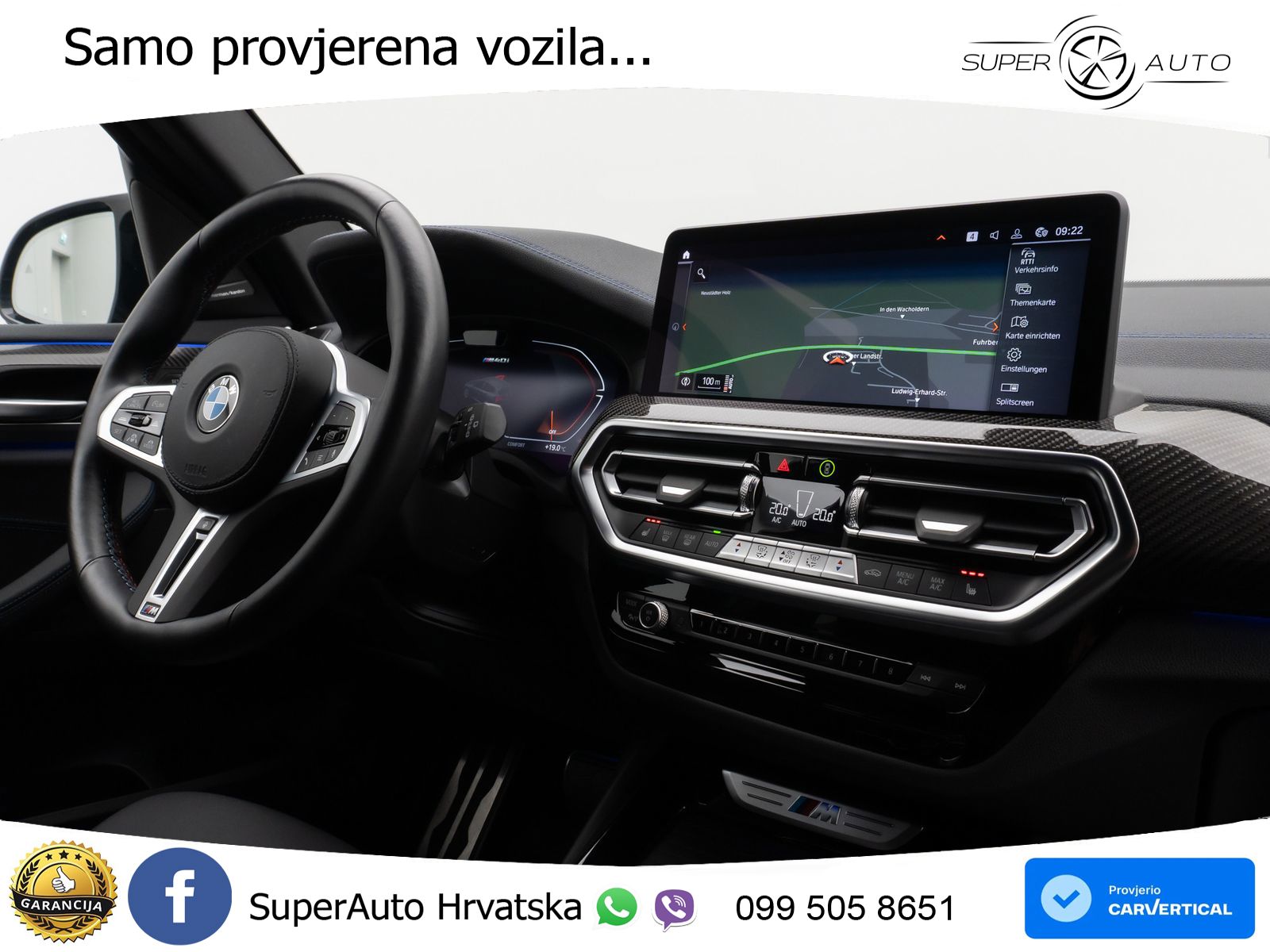 BMW X3 M40i xDrive Steptronic LED+GR SJED+ACC
