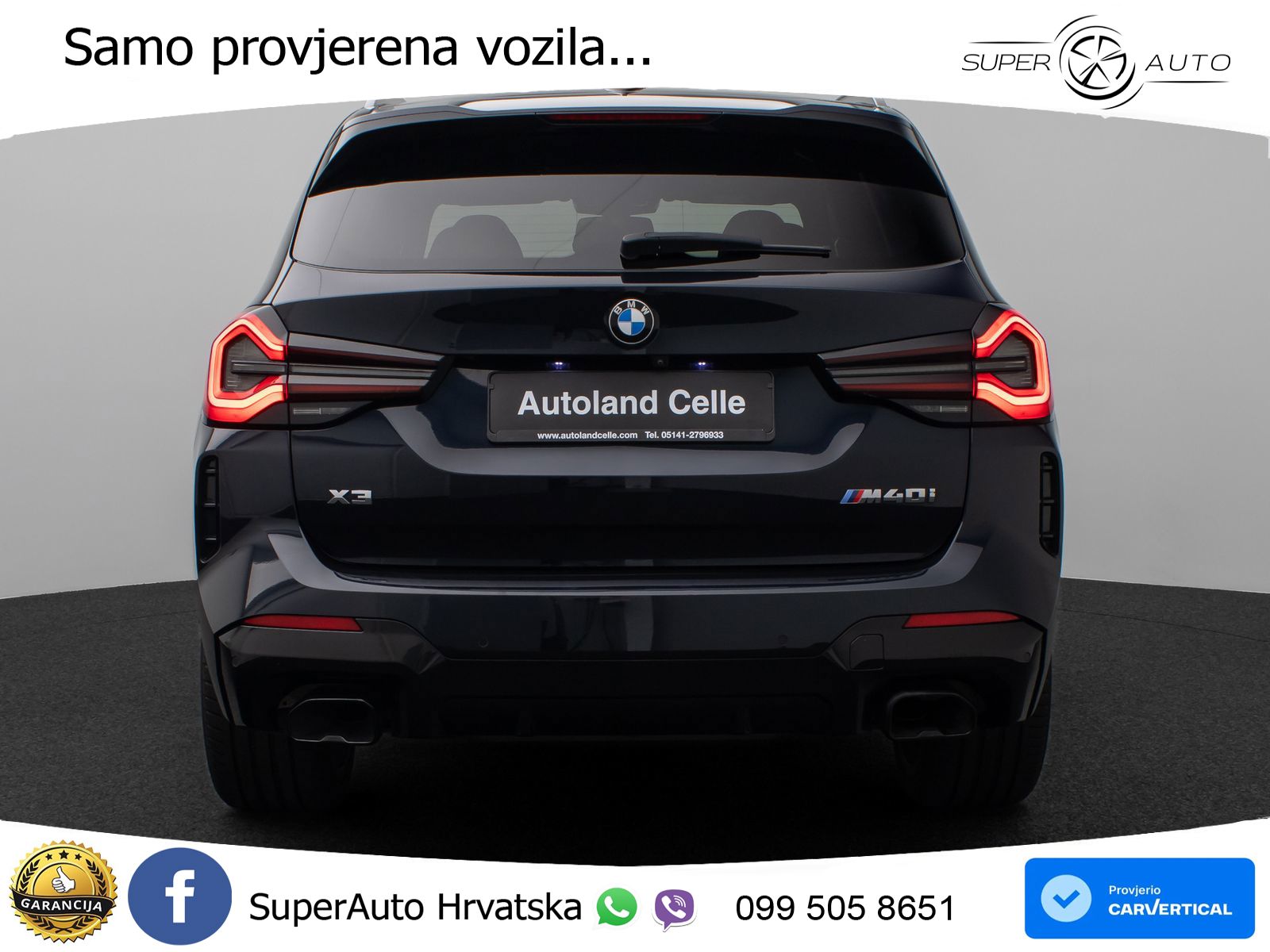 BMW X3 M40i xDrive Steptronic LED+GR SJED+ACC