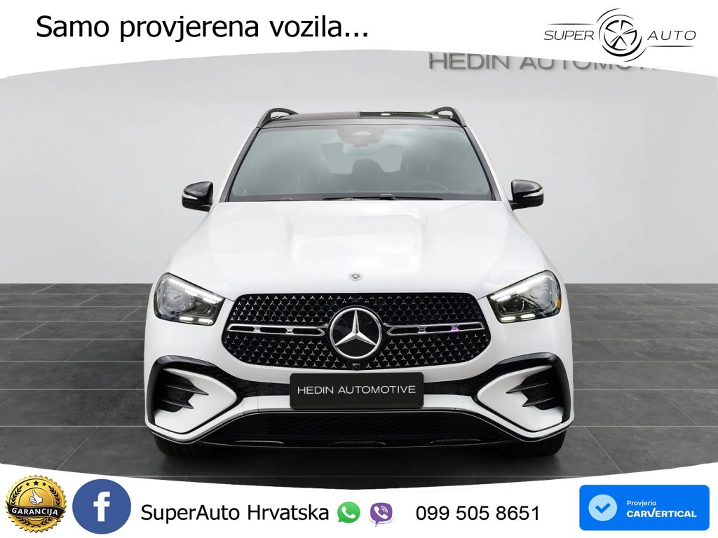 Mercedes GLE 450d (367 KS) EQ Boost 4MATIC 9G-TRONIC AMG ACC+HEAD+GR SJED+360+PANO