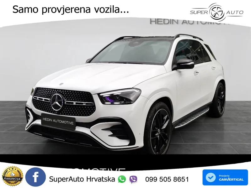 Mercedes GLE 450d (367 KS) EQ Boost 4MATIC 9G-TRONIC AMG ACC+HEAD+GR SJED+360+PANO