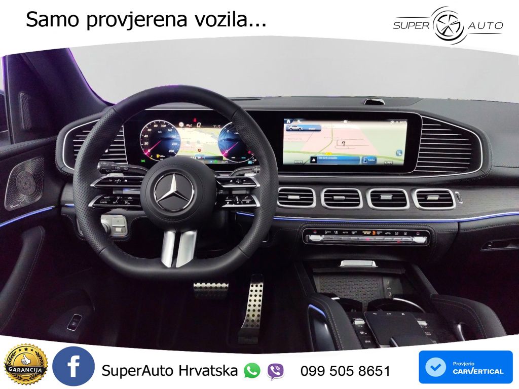 Mercedes GLE 450d (367 KS) EQ Boost 4MATIC 9G-TRONIC AMG ACC+HEAD+GR SJED+360+PANO