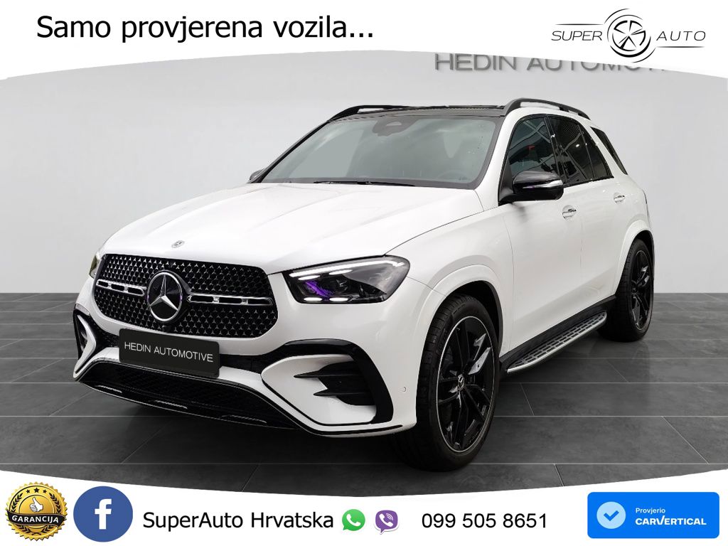 Mercedes GLE 450d (367 KS) EQ Boost 4MATIC 9G-TRONIC AMG ACC+HEAD+GR SJED+360+PANO
