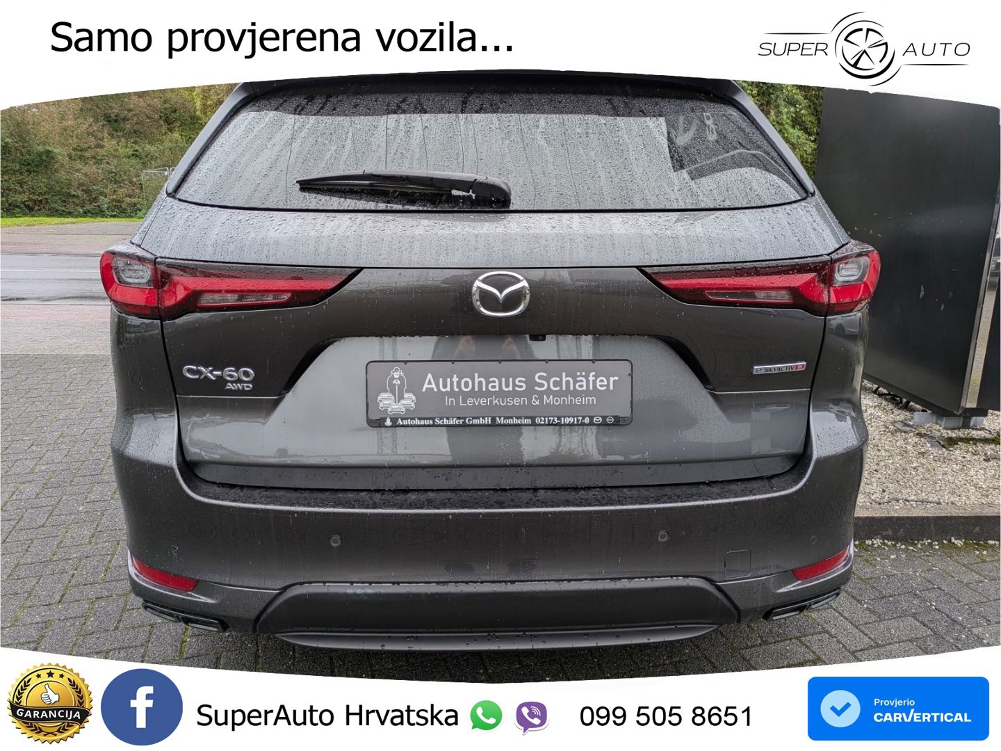 Mazda CX-60 3.3 e-Skyactiv D (254 KS) AWD Automatic MATRIX+GR SJED+KAM