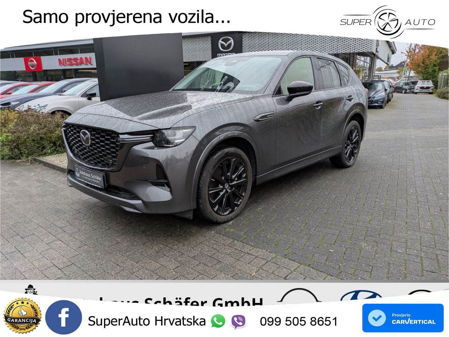 Mazda CX-60 3.3 e-Skyactiv D (254 KS) AWD Automatic MATRIX+GR SJED+KAM