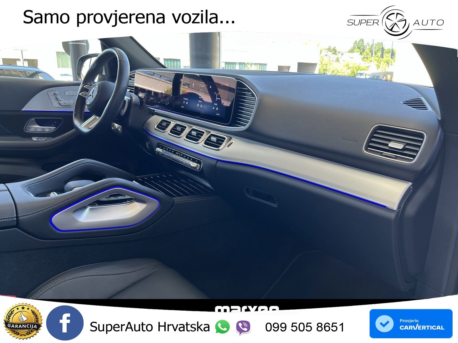 Mercedes GLE 450d (367 KS) EQ Boost 4MATIC 9G-TRONIC AMG ZRAČNI+ACC+GR SJED+KAM+PANO