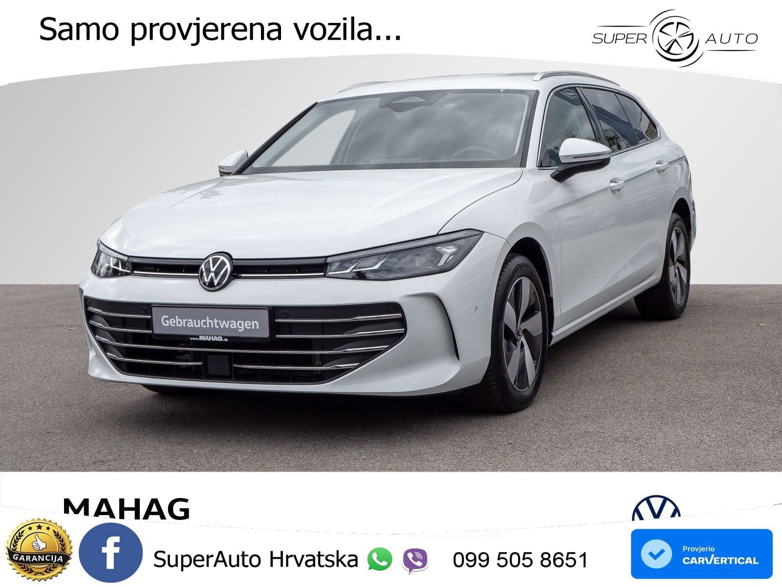 Volkswagen Passat Variant 1.5 eTSI (150 KS) DSG Business LED+GR SJED+ACC