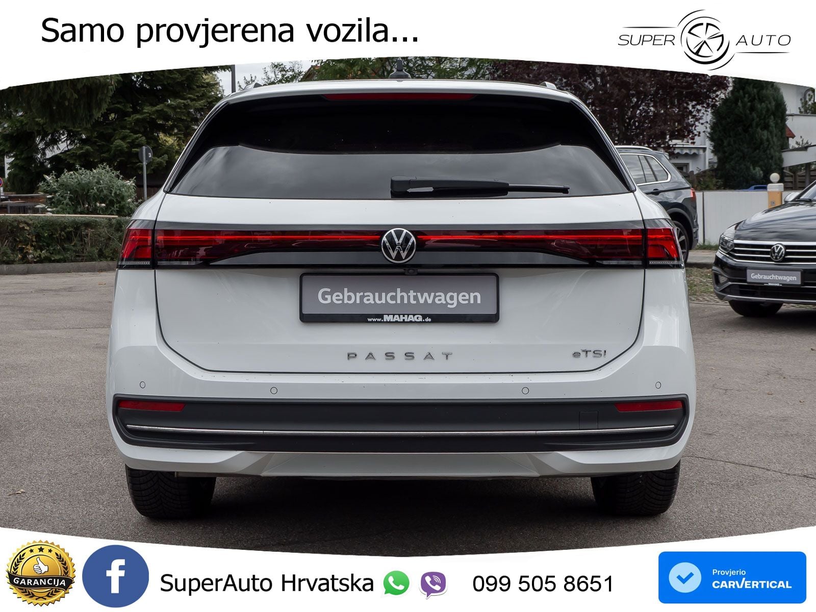Volkswagen Passat Variant 1.5 eTSI (150 KS) DSG Business LED+GR SJED+ACC