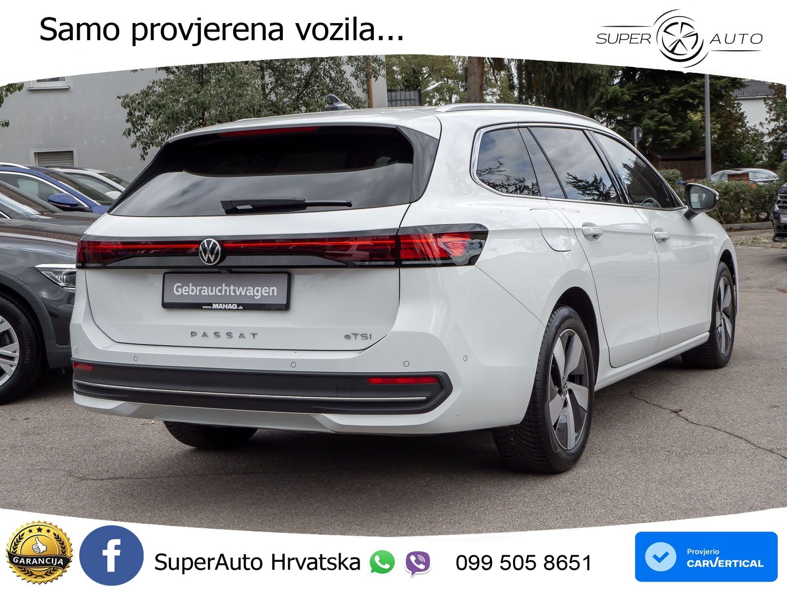 Volkswagen Passat Variant 1.5 eTSI (150 KS) DSG Business LED+GR SJED+ACC