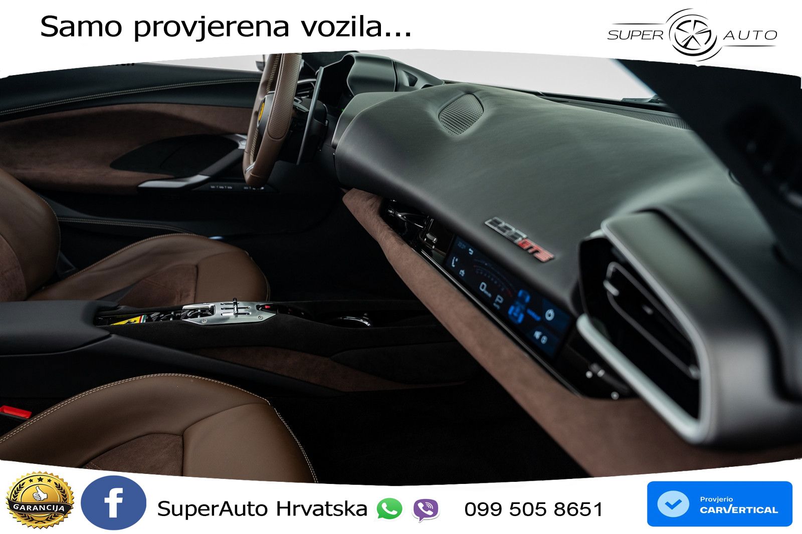 Ferrari 296 GTS 3.0 V6 (830 KS) F1 DCT