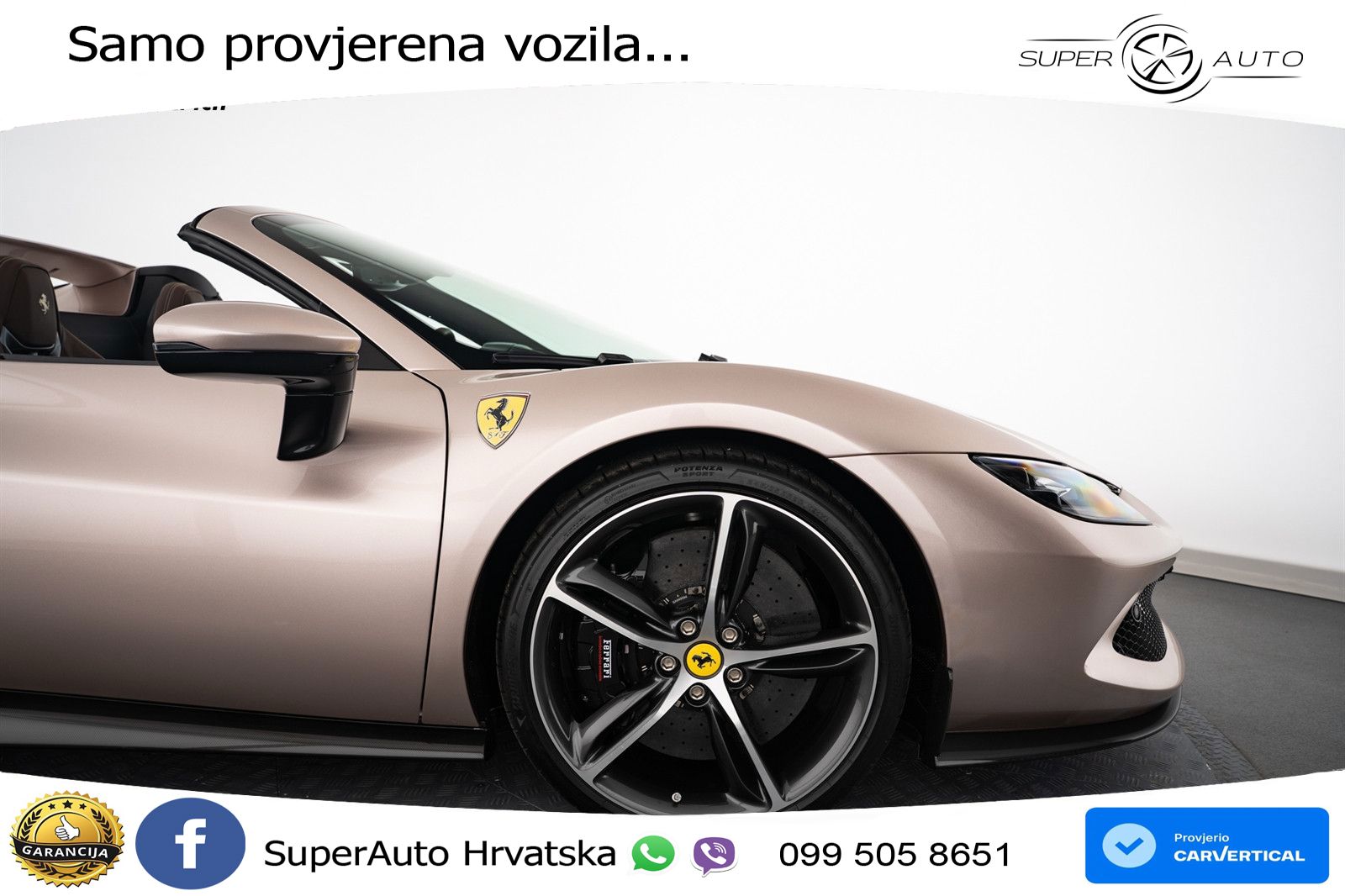 Ferrari 296 GTS 3.0 V6 (830 KS) F1 DCT
