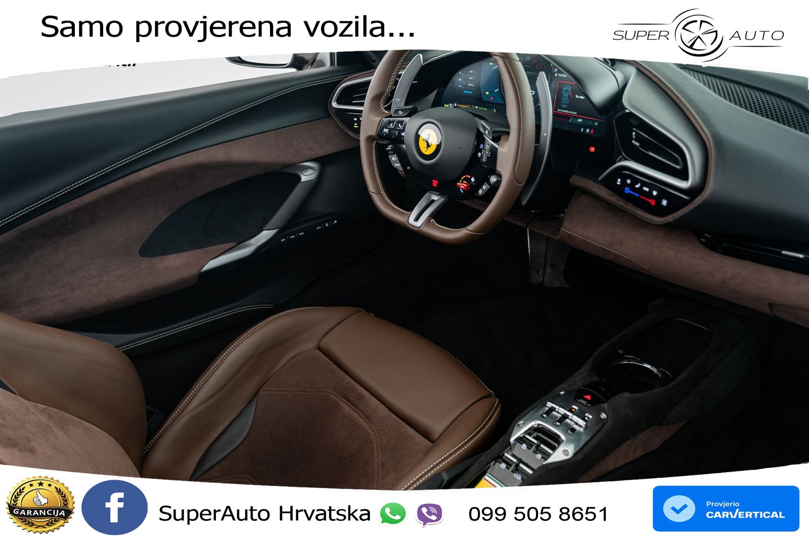 Ferrari 296 GTS 3.0 V6 (830 KS) F1 DCT
