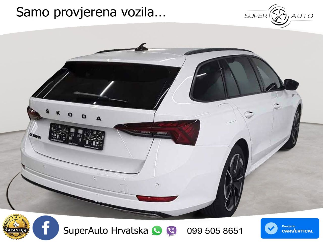 Škoda Octavia Combi 2.0 TDI (150 KS) DSG SportLine