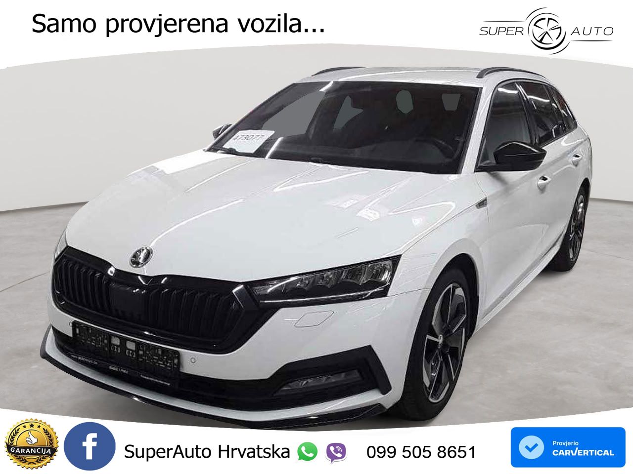 Škoda Octavia Combi 2.0 TDI (150 KS) DSG SportLine