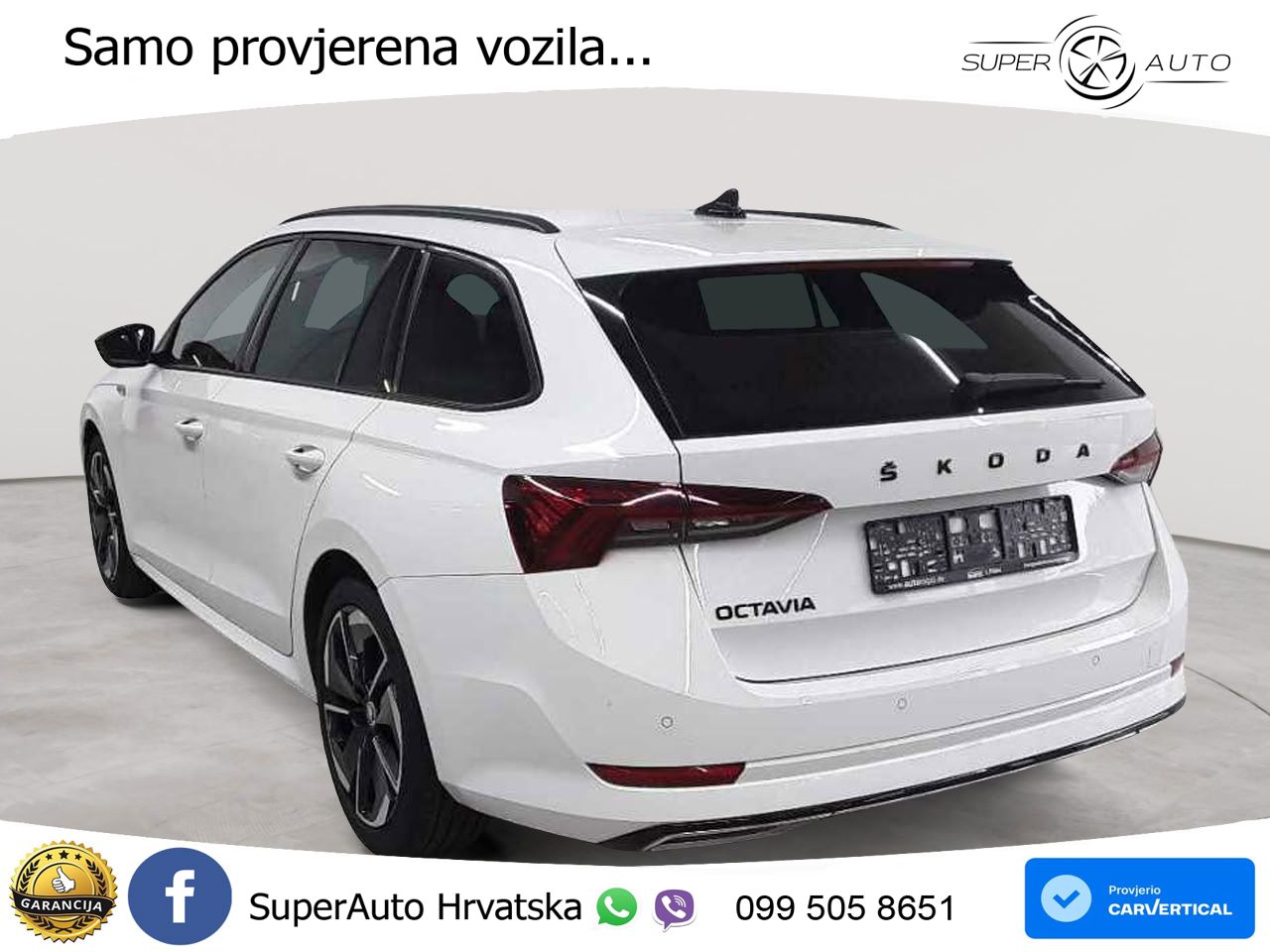 Škoda Octavia Combi 2.0 TDI (150 KS) DSG SportLine