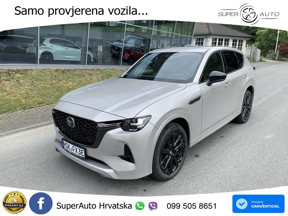 Mazda CX-60 2.5 e-Skyactiv (328 KS) AWD Automatic MATRIX+GR SJED+KAM
