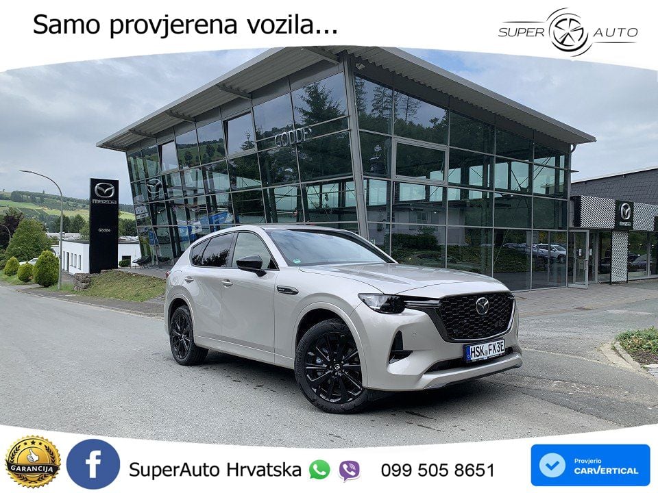 Mazda CX-60 2.5 e-Skyactiv (328 KS) AWD Automatic MATRIX+GR SJED+KAM