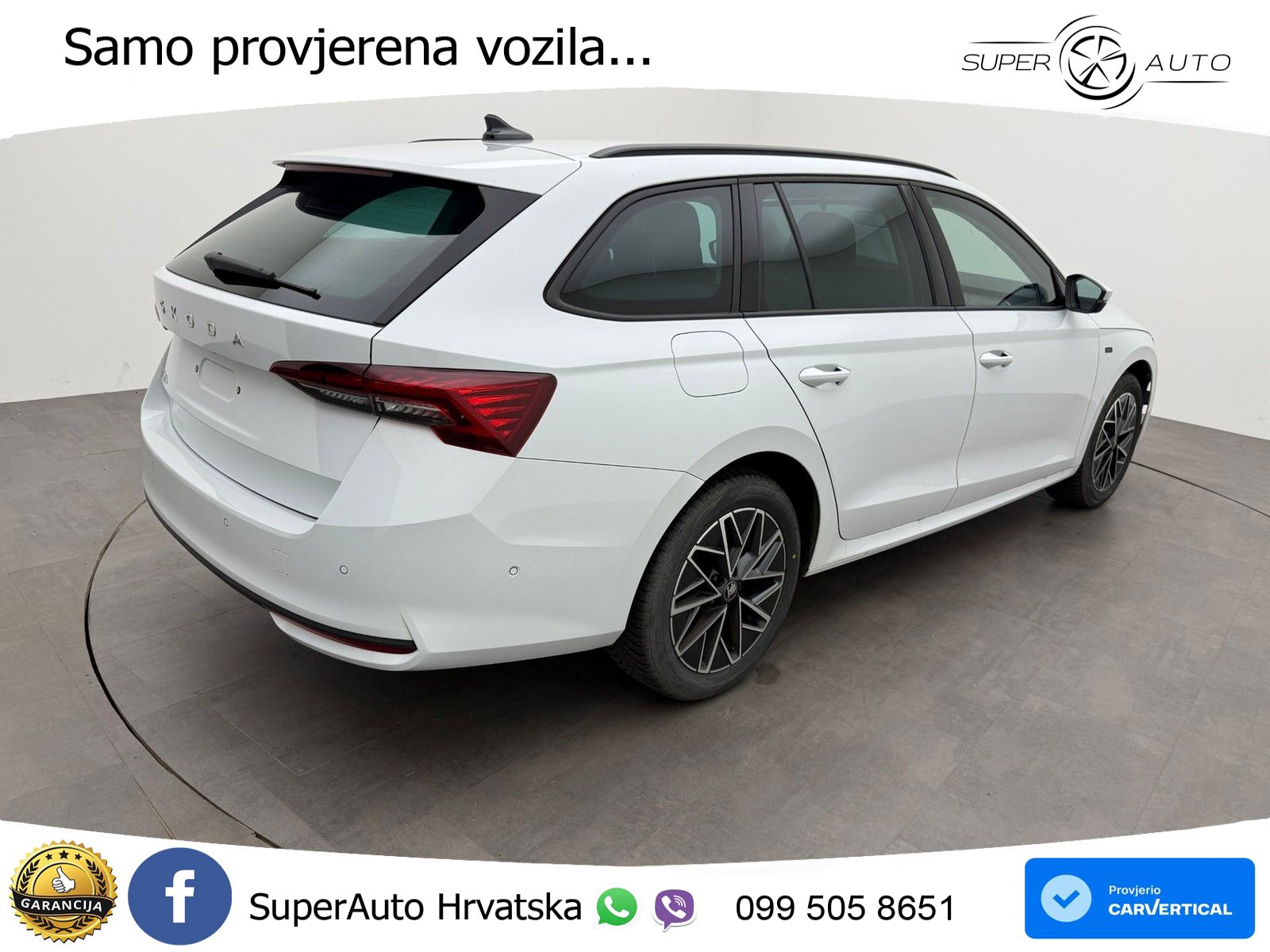 Škoda Octavia Combi 2.0 TDI (150 KS) DSG Selection LED+GR SJED+ACC