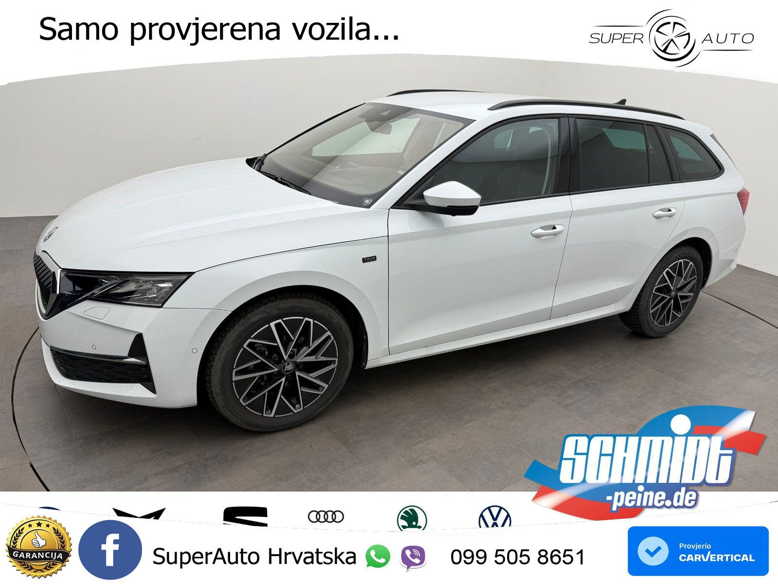 Škoda Octavia Combi 2.0 TDI (150 KS) DSG Selection LED+GR SJED+ACC
