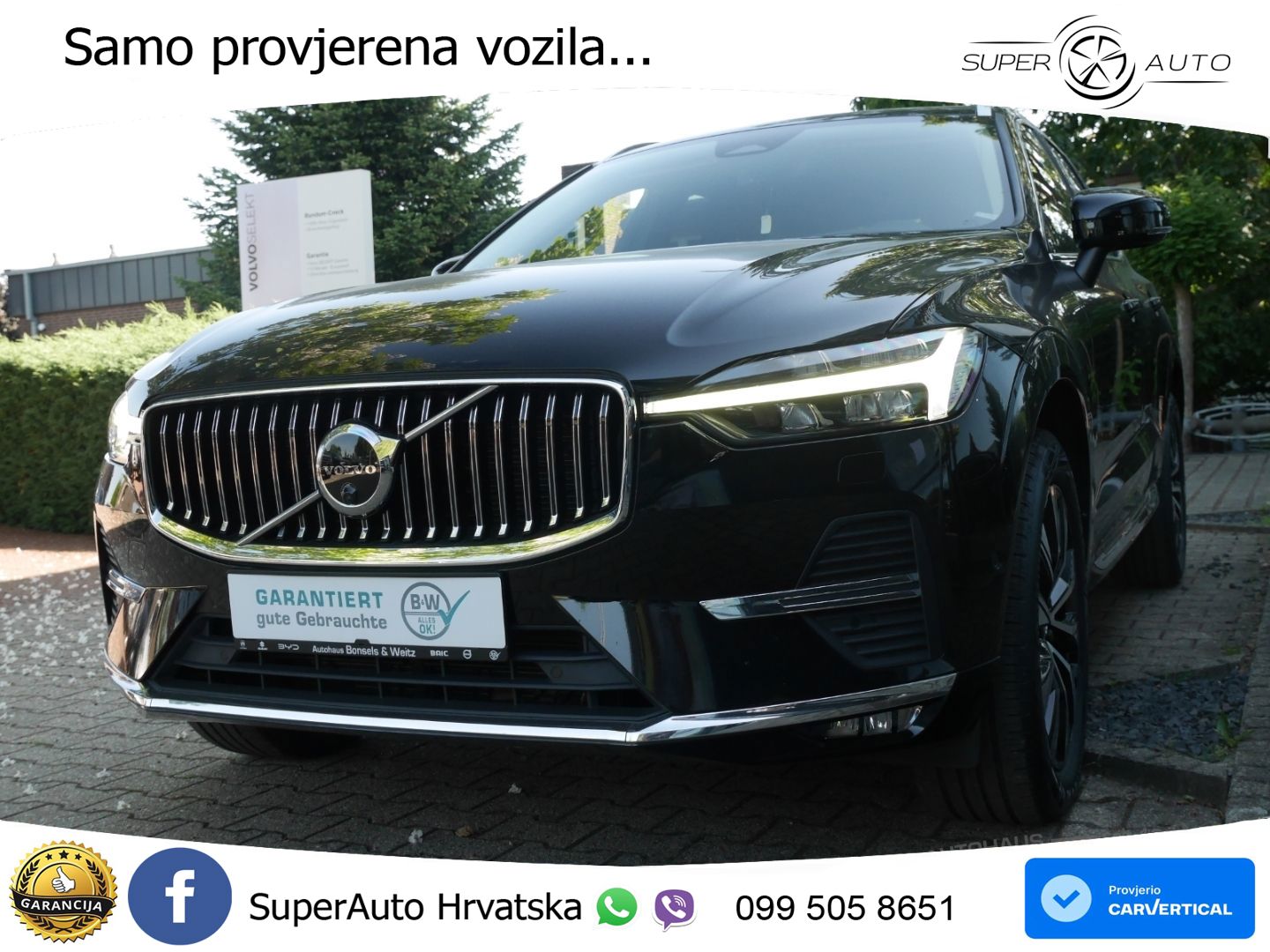 Volvo XC60 B4 Diesel FWD Geartronic LED+GR SJED+ACC