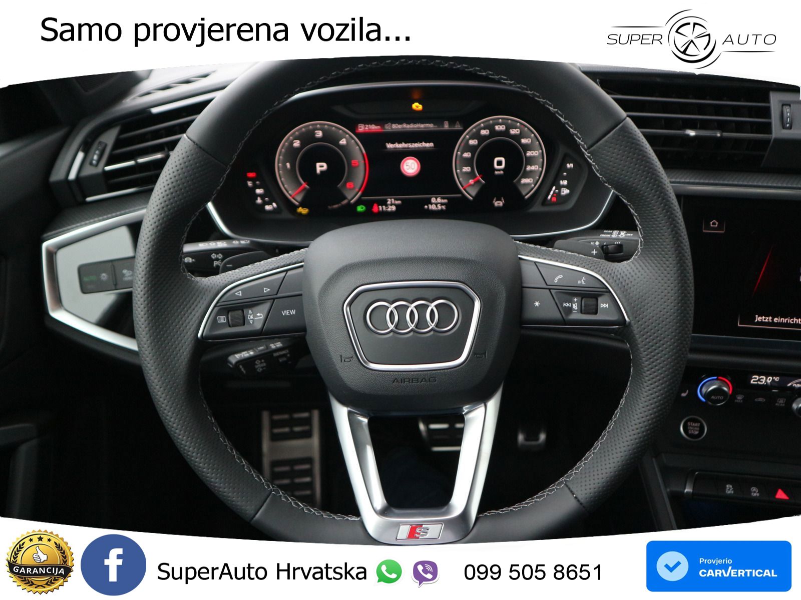 Audi Q3 40 TDI (193 KS) quattro S tronic S line LED+GR SJED+ACC