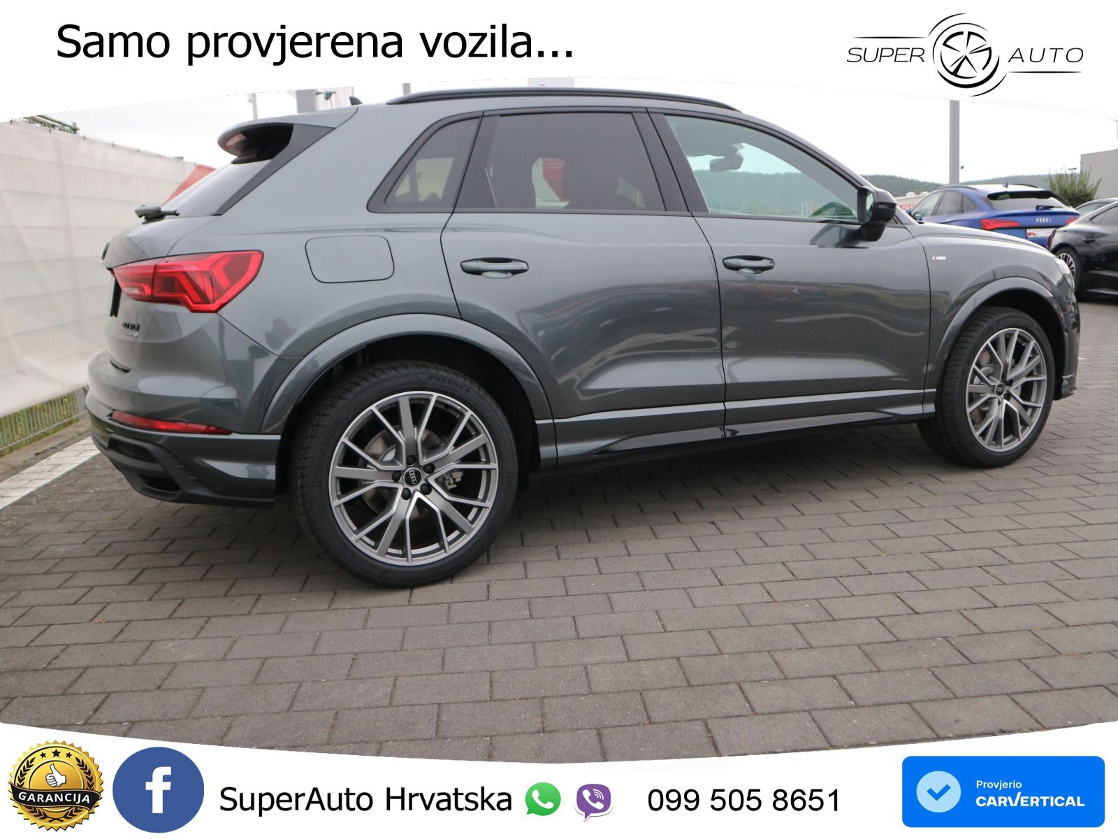 Audi Q3 40 TDI (193 KS) quattro S tronic S line LED+GR SJED+ACC