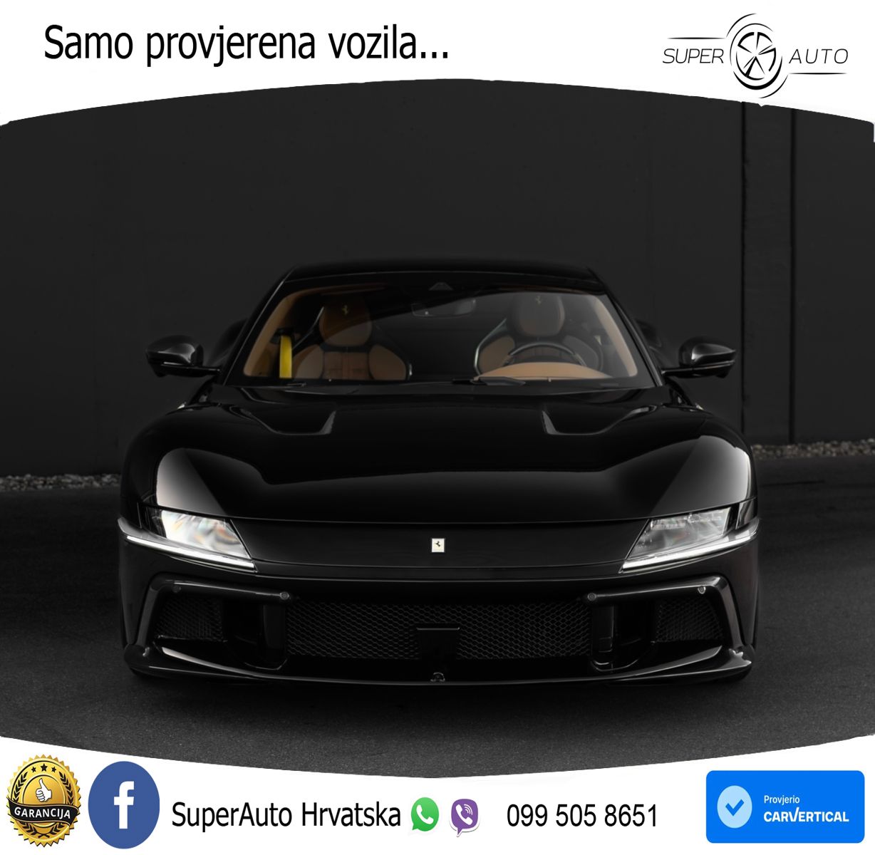 Ferrari 12Cilindri 6.5 V12 (830 KS) DCT LED+ACC