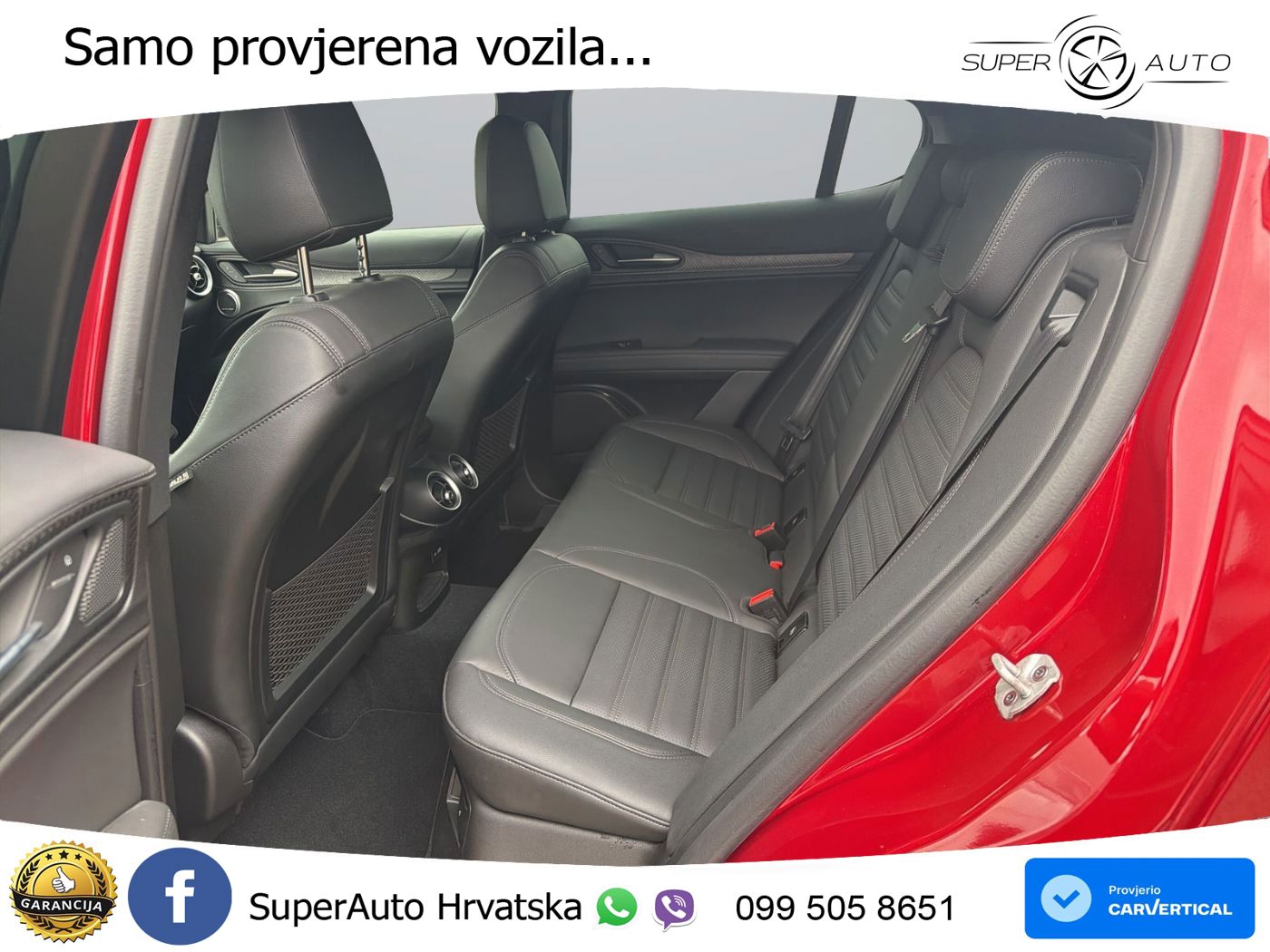 Alfa Romeo Stelvio Quadrifoglio 2.9 V6 Bi-Turbo (520 KS) Q4 Automatic LED+GR SJED+ACC