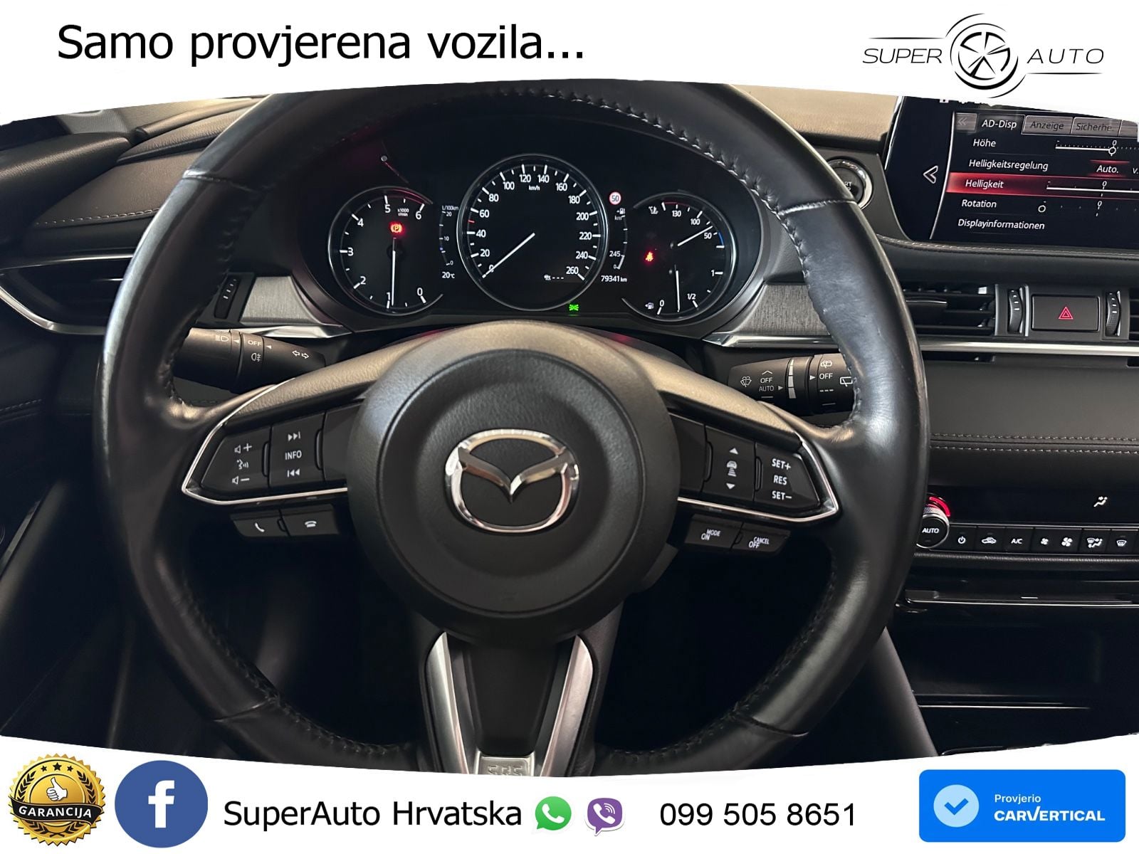 Mazda 6 Sport Combi  2.2 SKYACTIV-D (184 KS) MATRIX+GR SJED+KAM