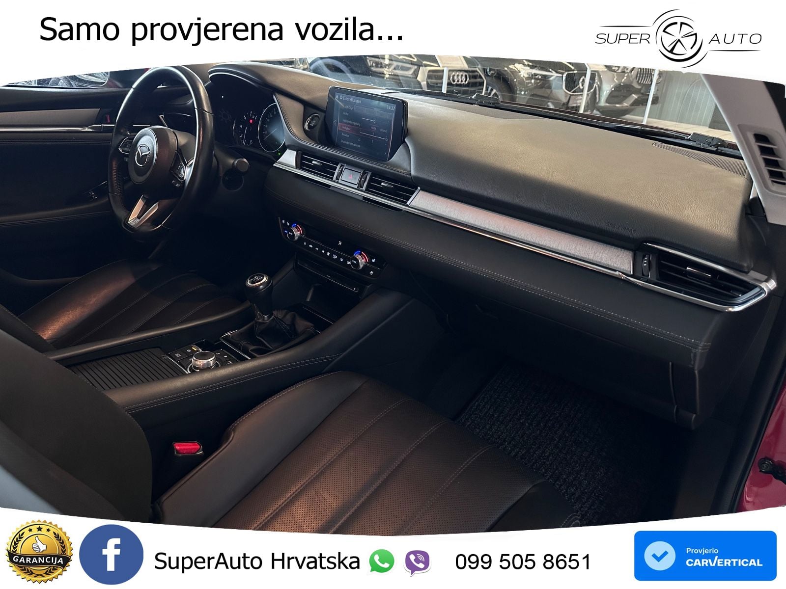 Mazda 6 Sport Combi  2.2 SKYACTIV-D (184 KS) MATRIX+GR SJED+KAM