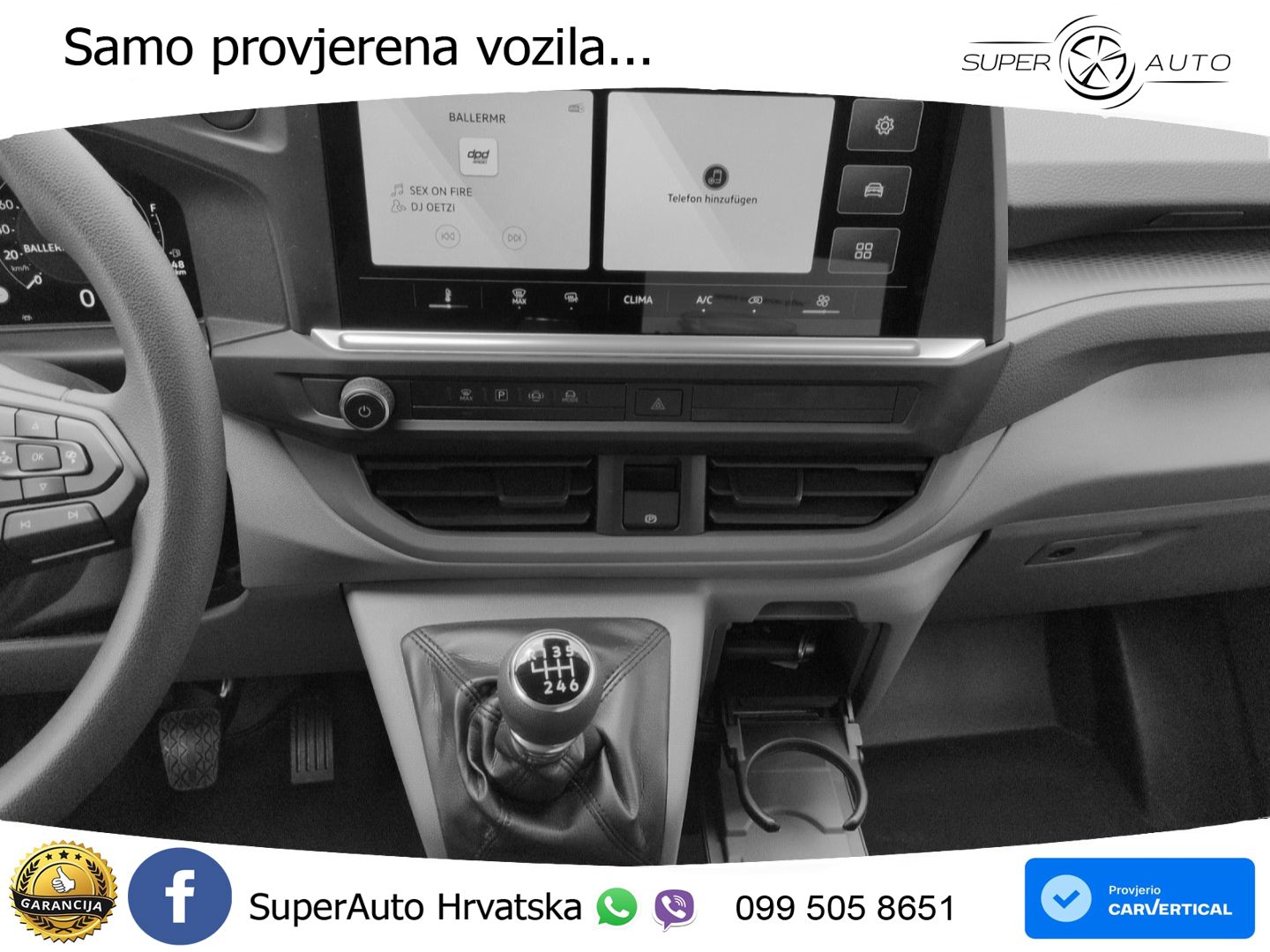 Volkswagen T7 Transporter Kasten LR TDI*LED Tempo PDC Klima 110 KS