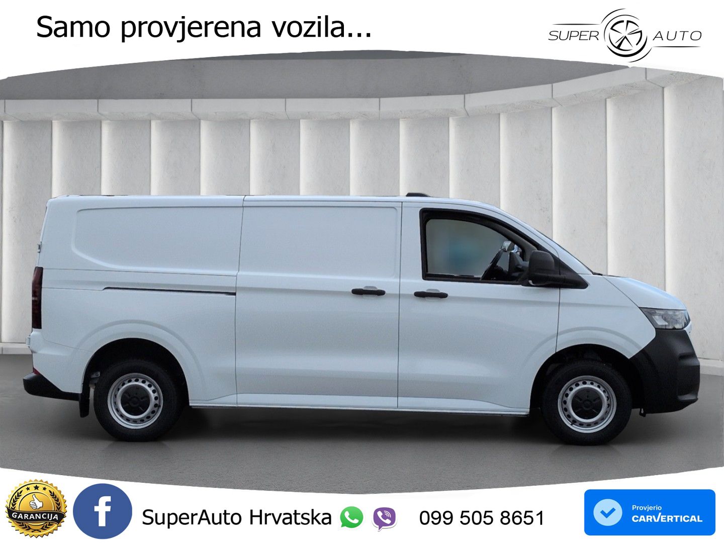 Volkswagen T7 Transporter Kasten LR TDI*LED Tempo PDC Klima 110 KS