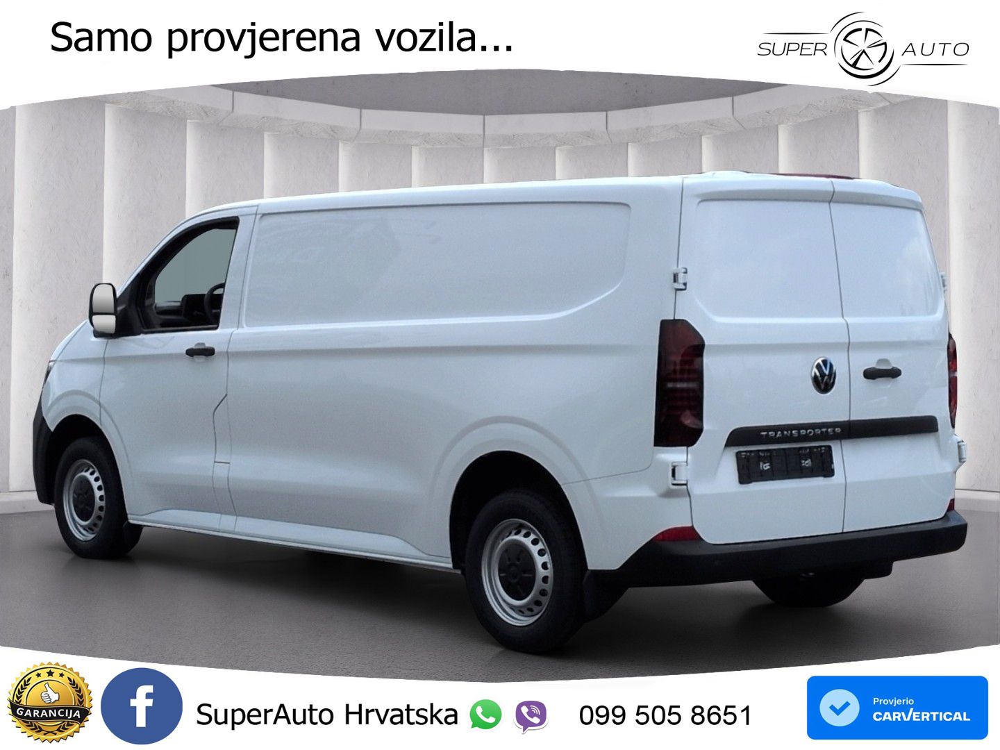 Volkswagen T7 Transporter Kasten LR TDI*LED Tempo PDC Klima 110 KS
