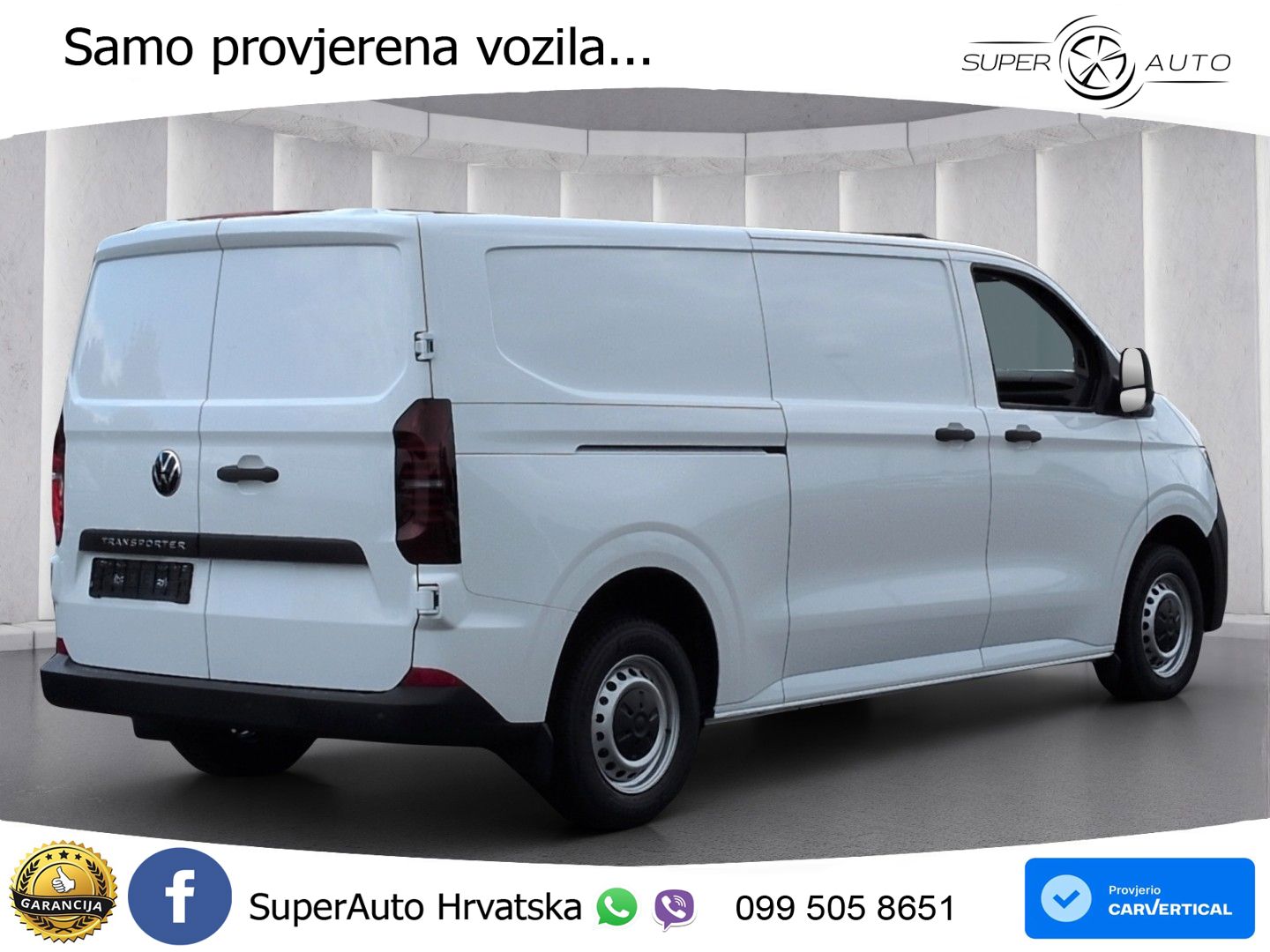 Volkswagen T7 Transporter Kasten LR TDI*LED Tempo PDC Klima 110 KS