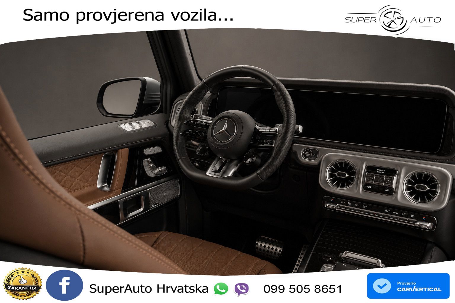 Mercedes AMG G 63 Long V8 (585 KS) 4MATIC 9G-TRONIC AMG SPEEDSHIFT TCT Manufaktur LED+GR SJED+ACC