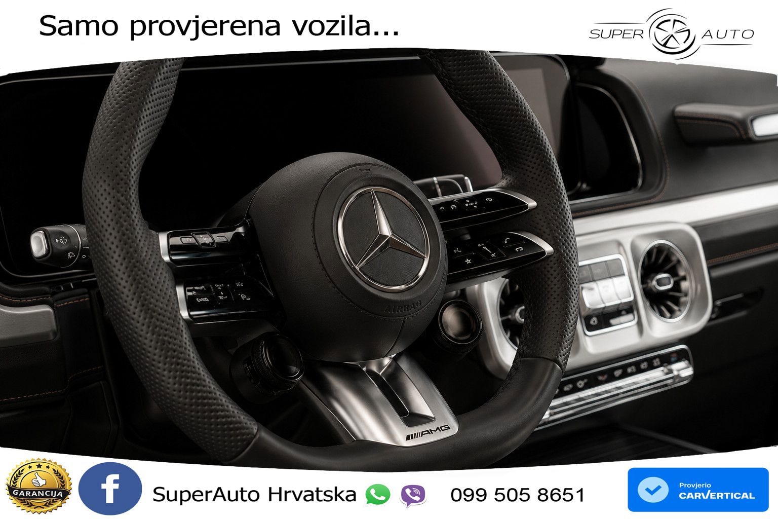 Mercedes AMG G 63 Long V8 (585 KS) 4MATIC 9G-TRONIC AMG SPEEDSHIFT TCT Manufaktur LED+GR SJED+ACC