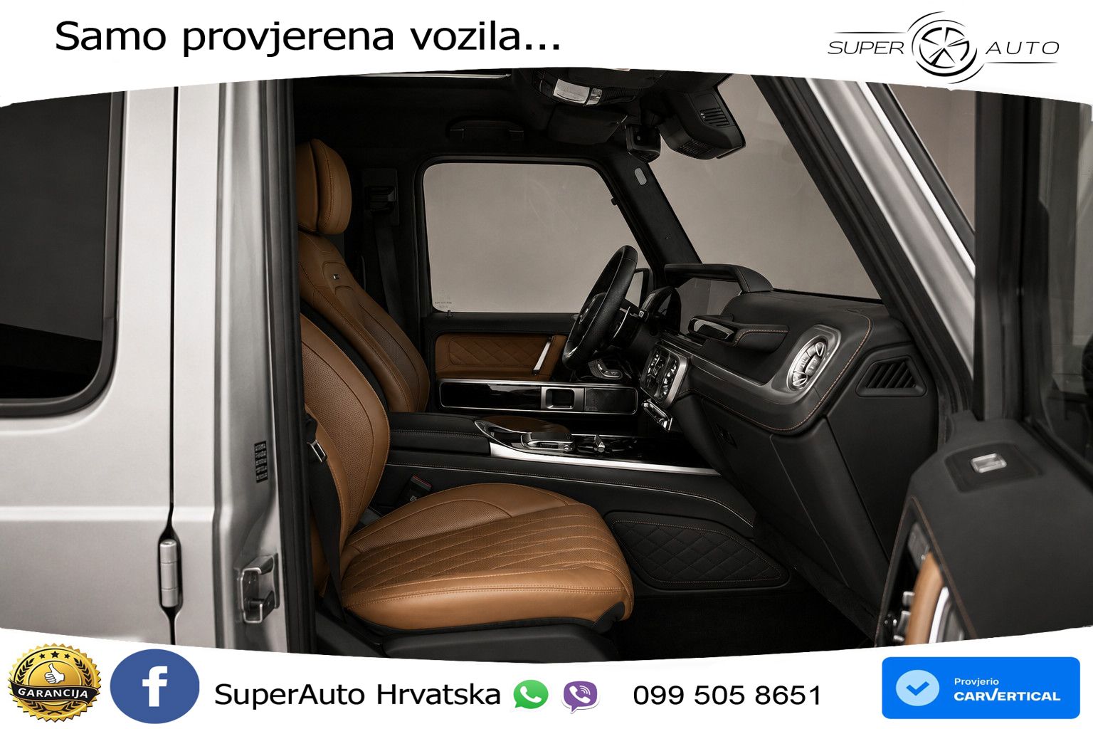Mercedes AMG G 63 Long V8 (585 KS) 4MATIC 9G-TRONIC AMG SPEEDSHIFT TCT Manufaktur LED+GR SJED+ACC