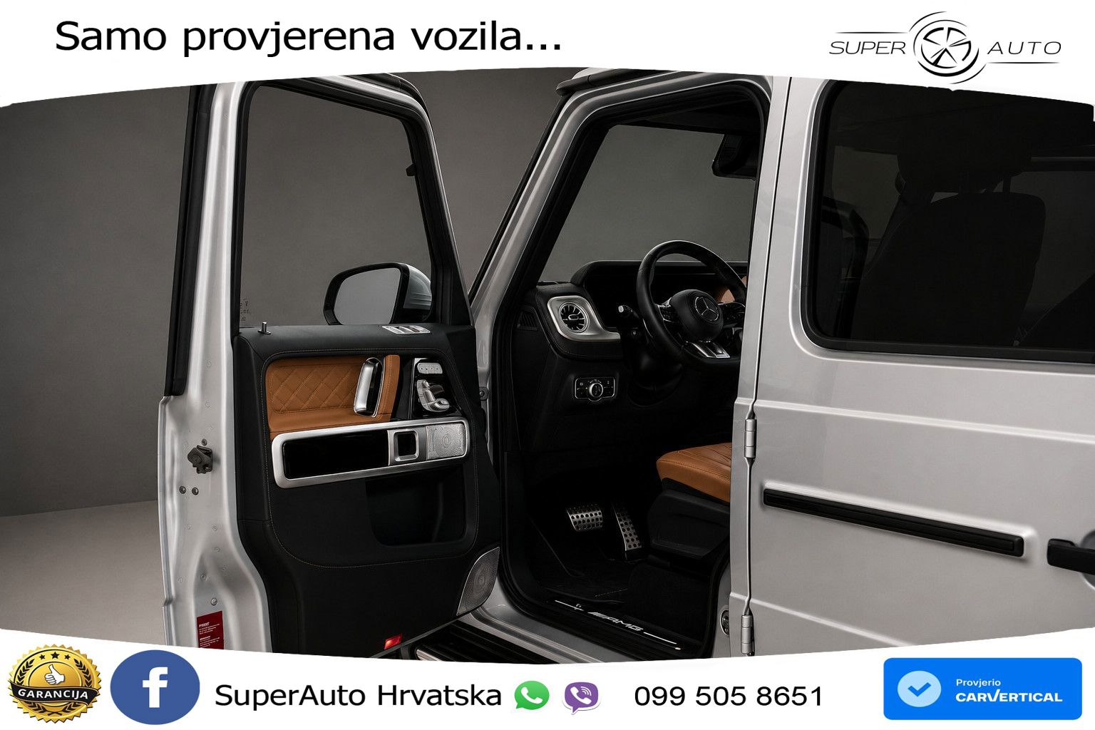 Mercedes AMG G 63 Long V8 (585 KS) 4MATIC 9G-TRONIC AMG SPEEDSHIFT TCT Manufaktur LED+GR SJED+ACC